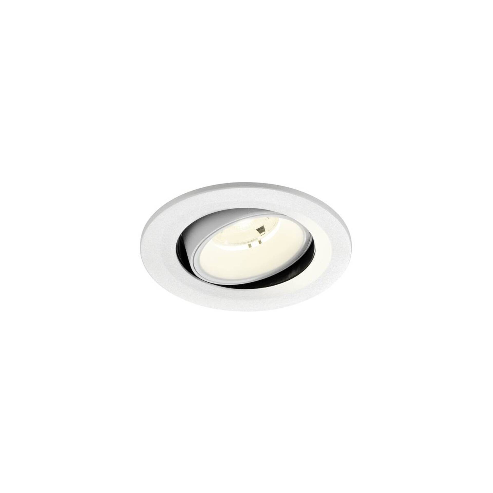 Levně BIG WHITE SLV NUMINOS MOVE S Stropní vestavné svítidlo, 4000 K, 20°, IP20, kulaté, bílé 1009533