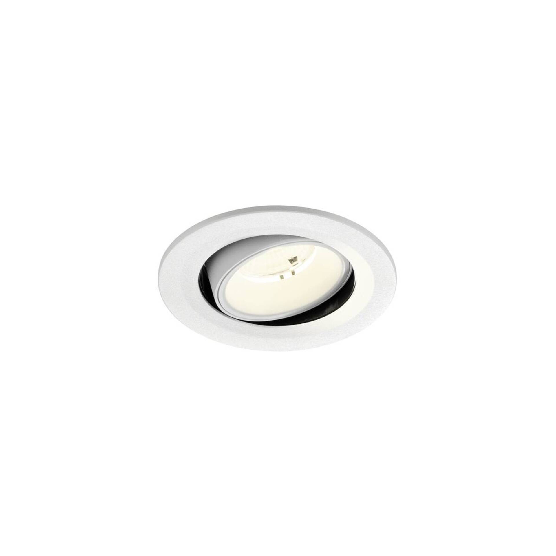 Levně BIG WHITE SLV NUMINOS MOVE S Stropní vestavné svítidlo, 4000 K, 55°, IP20, kulaté, bílé 1009539