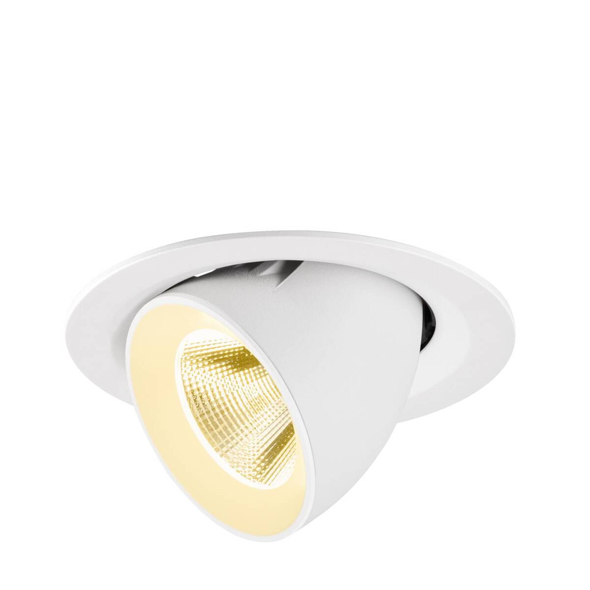 Levně BIG WHITE SLV NUMINOS GIMBLE M Stropní vestavné svítidlo, 3000 K, 20°, bílá 1009569
