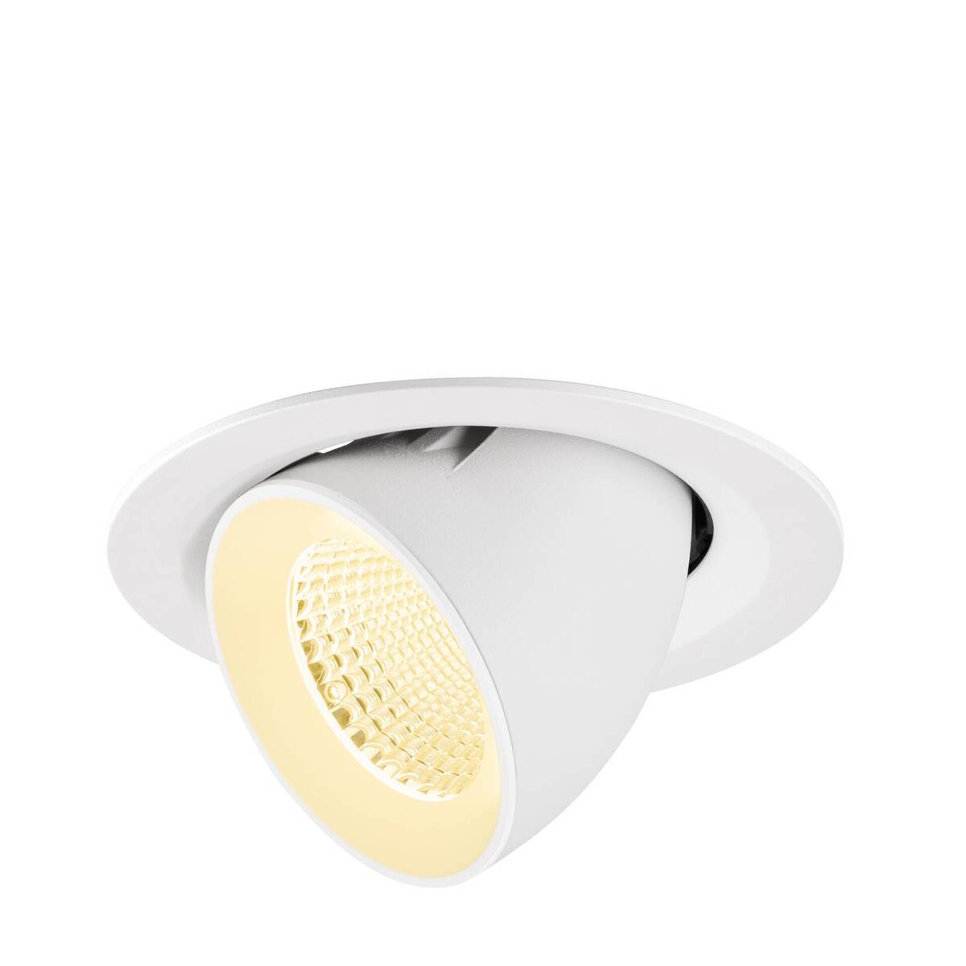 Levně BIG WHITE SLV NUMINOS GIMBLE M Stropní vestavné svítidlo, 3000 K, 40°, bílá 1009572