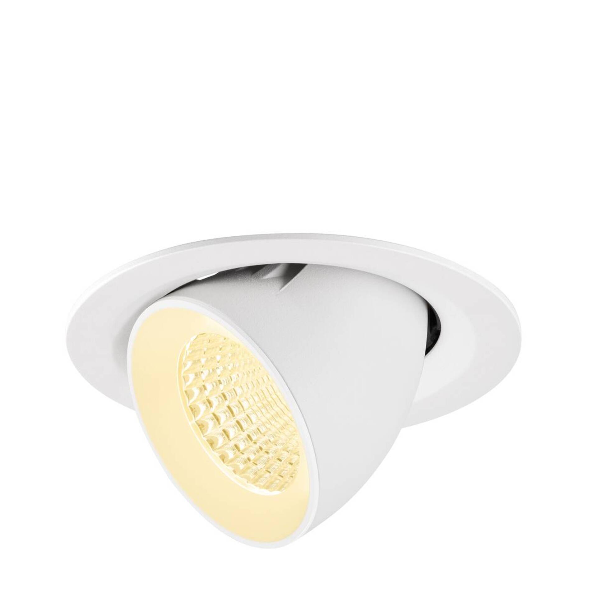 Levně BIG WHITE SLV NUMINOS GIMBLE M Stropní vestavné svítidlo, 3000 K, 55°, bílé 1009575