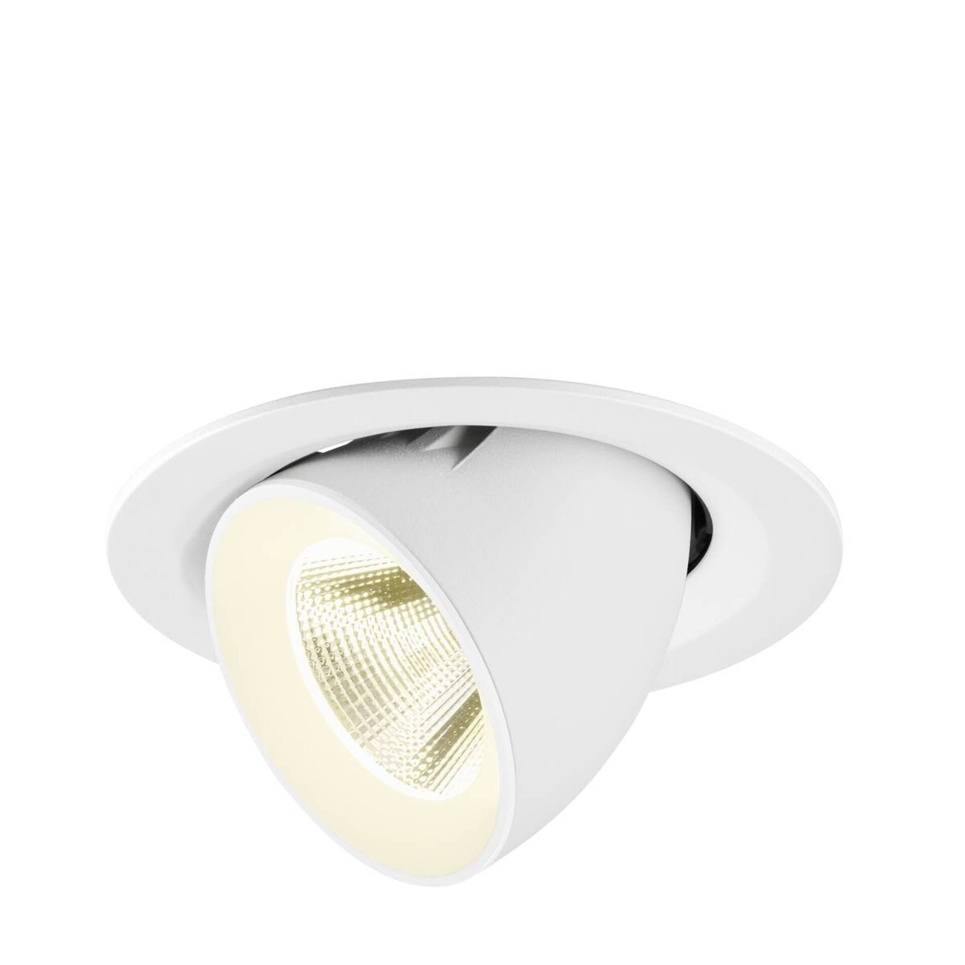 Levně BIG WHITE SLV NUMINOS GIMBLE M Stropní vestavné svítidlo, 4000 K, 20°, bílá 1009587