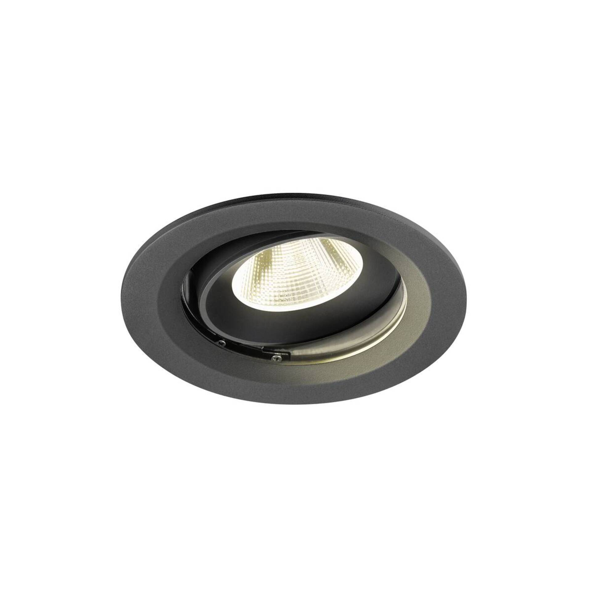 Levně BIG WHITE SLV NUMINOS MOVE M Stropní vestavné svítidlo, 4000 K, 20°, IP20, kulaté, černé 1009685
