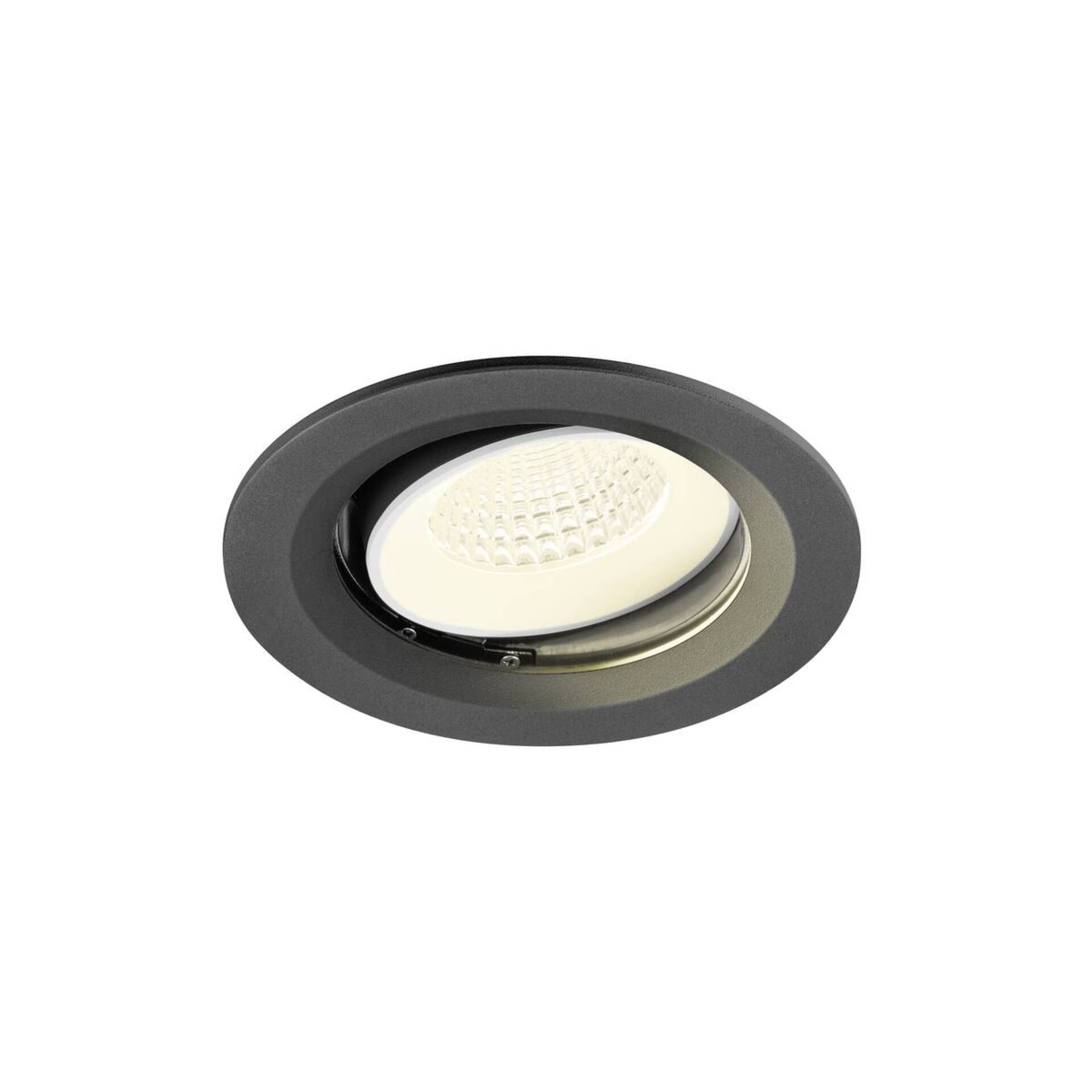 Levně BIG WHITE SLV NUMINOS MOVE M Stropní vestavné svítidlo, 4000 K, 55°, IP20, kulaté, černé / bílé 1009692