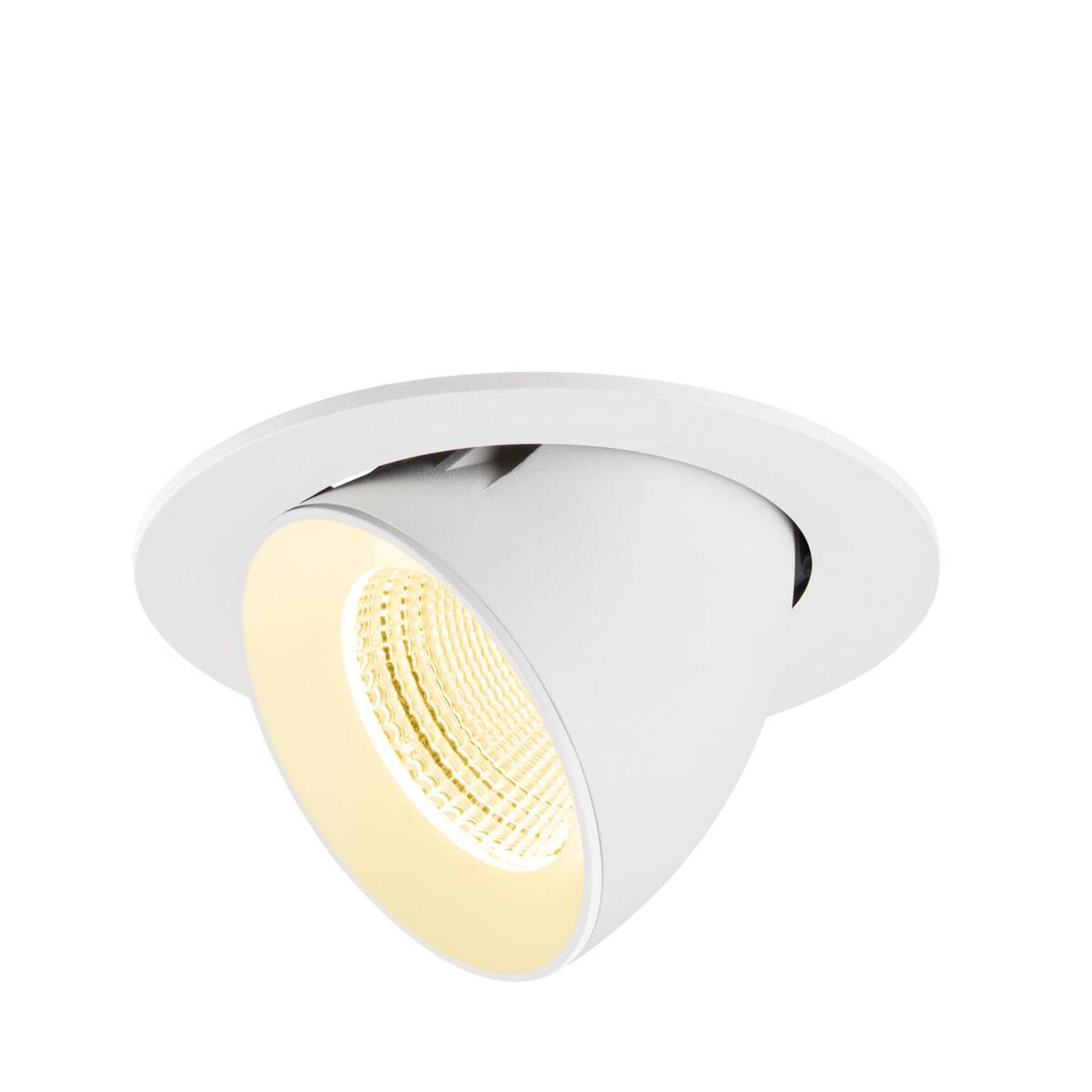 Levně BIG WHITE SLV NUMINOS GIMBLE L Stropní vestavné svítidlo, 3000 K, 55°, IP20, kulaté, bílé 1009737
