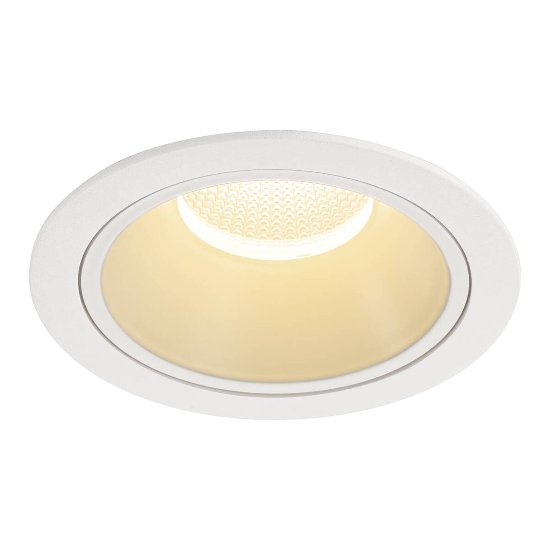 BIG WHITE SLV NUMINOS XL Stropní vestavné svítidlo, 3000 K, 20°, IP20, kulaté, bílé 1009946