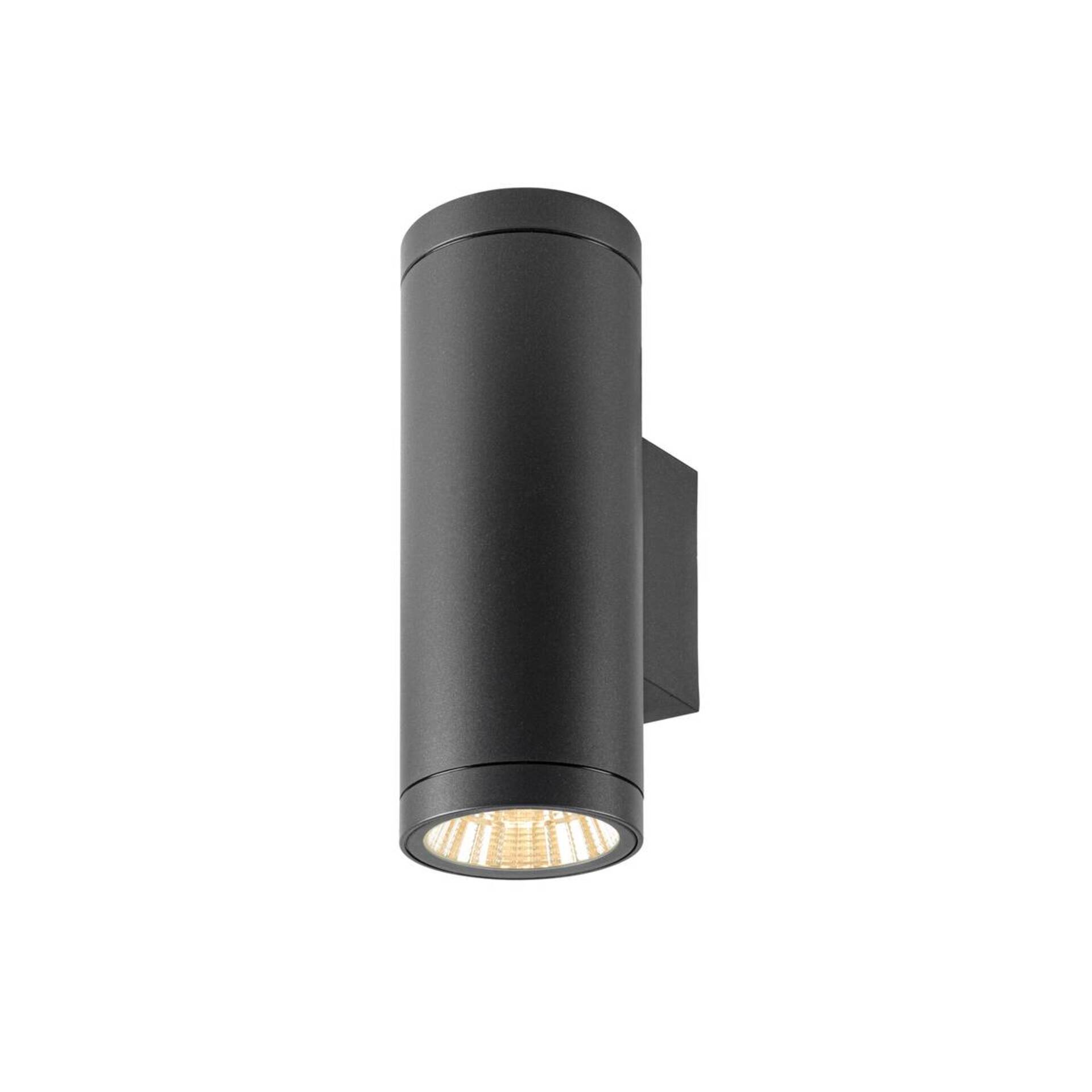 Levně BIG WHITE SLV HELIA PRO L nástěnné svítidlo pro povrchovou montáž, up/down, DALI, P1, 2700 K, 20 W, Touch, 24°, antracit 1010171