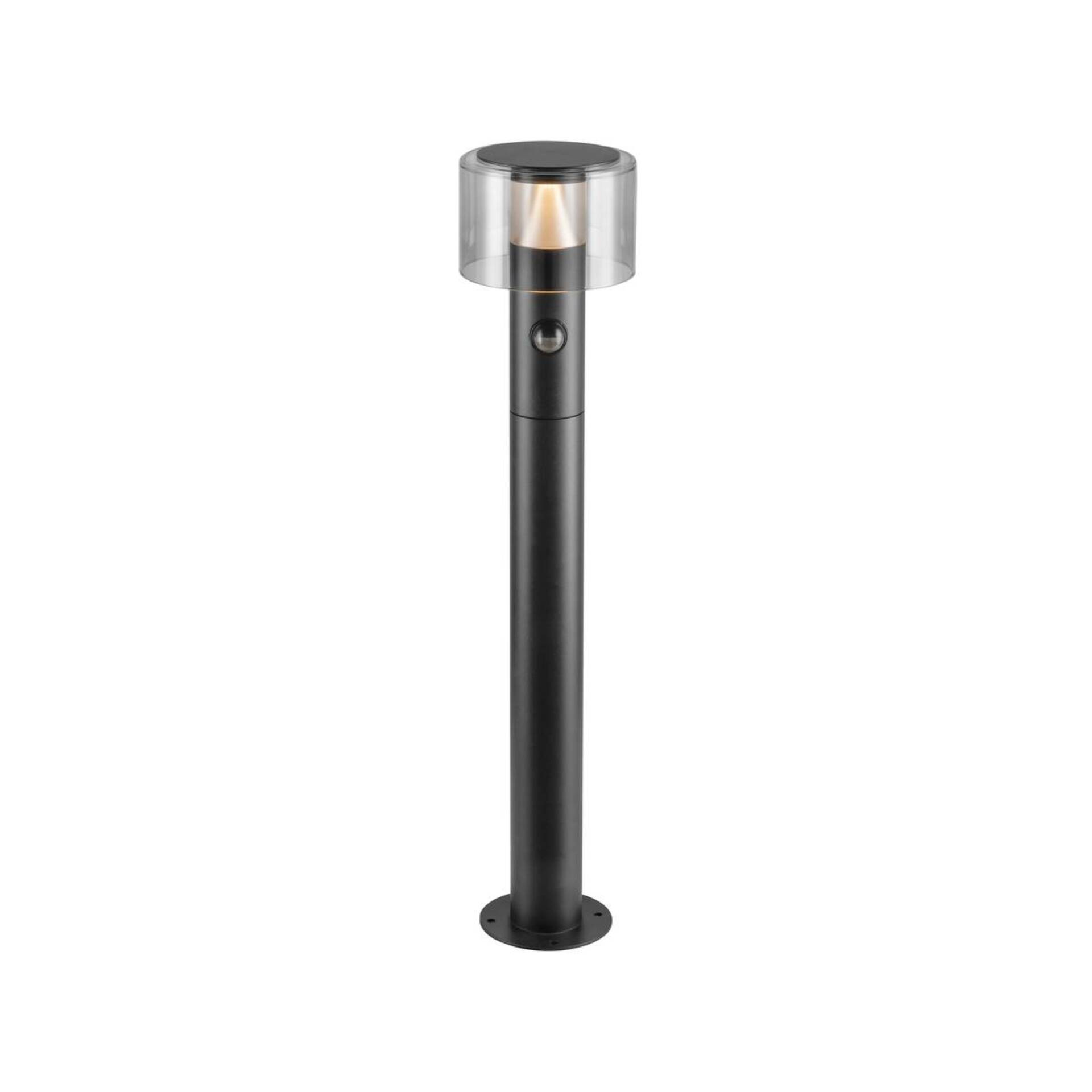 Levně BIG WHITE SLV TAHA II 70 volně stojící svítidlo, SENSOR, 2200/2700 K, IP54, válcové, černé 1010200