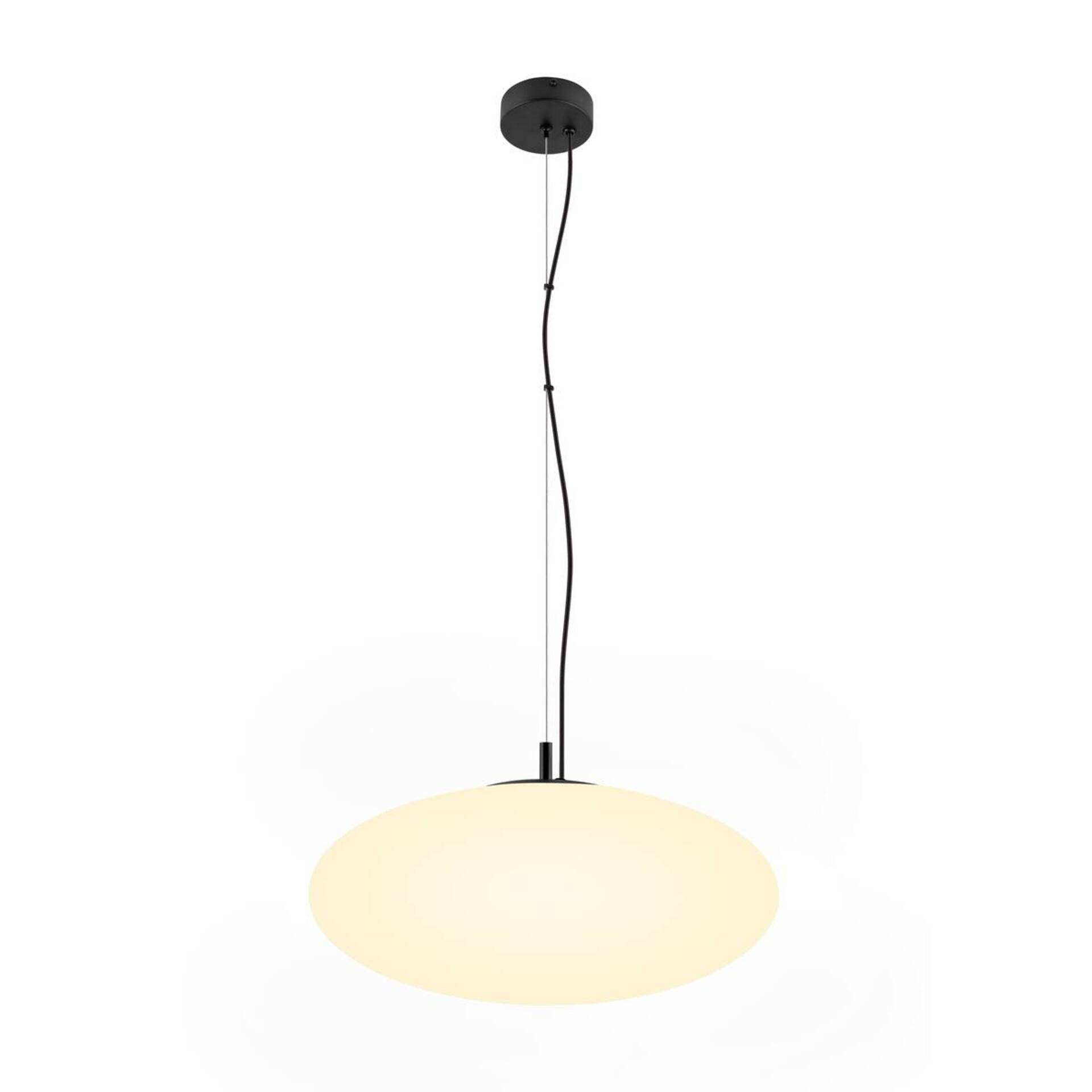 Levně BIG WHITE SLV OLYPSO 50 závěsné svítidlo, E27, délka závěsu 400 cm, 1 x max. 40 W, černá 1010415