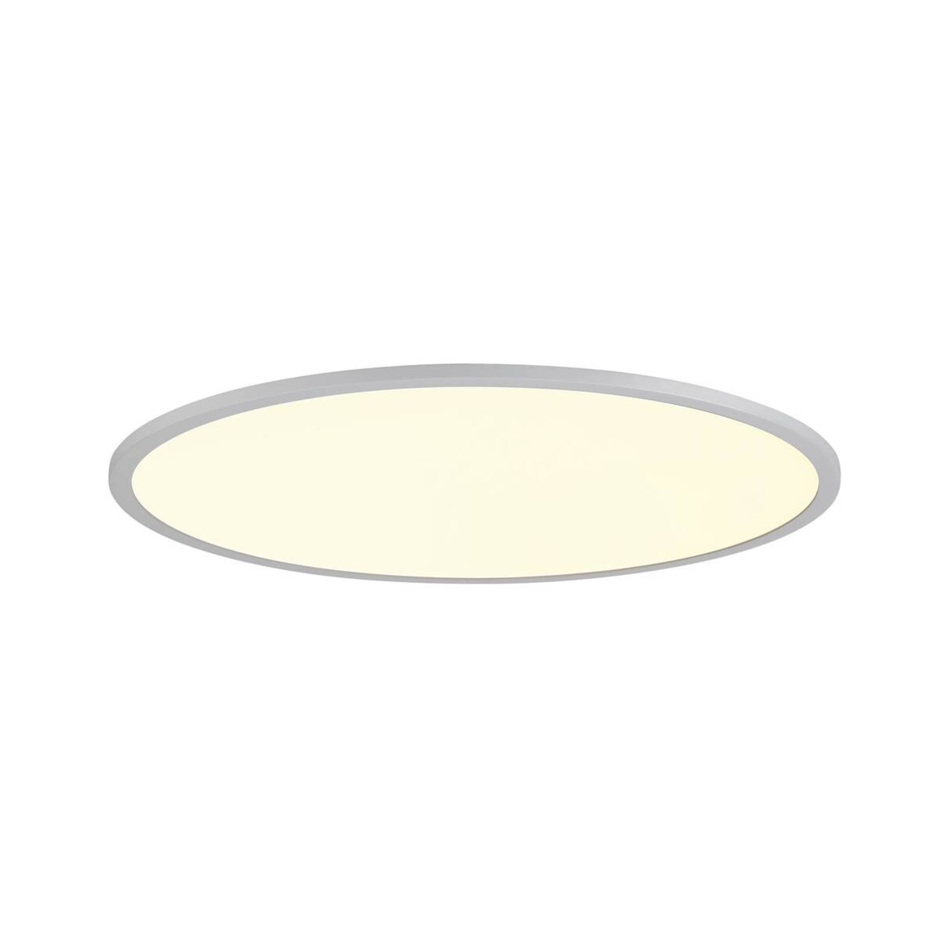 Levně BIG WHITE SLV PANEL 60 Povrchové stropní svítidlo, kulaté, DALI, 3000/4000K, 29 W, 90°, šedé 1010425