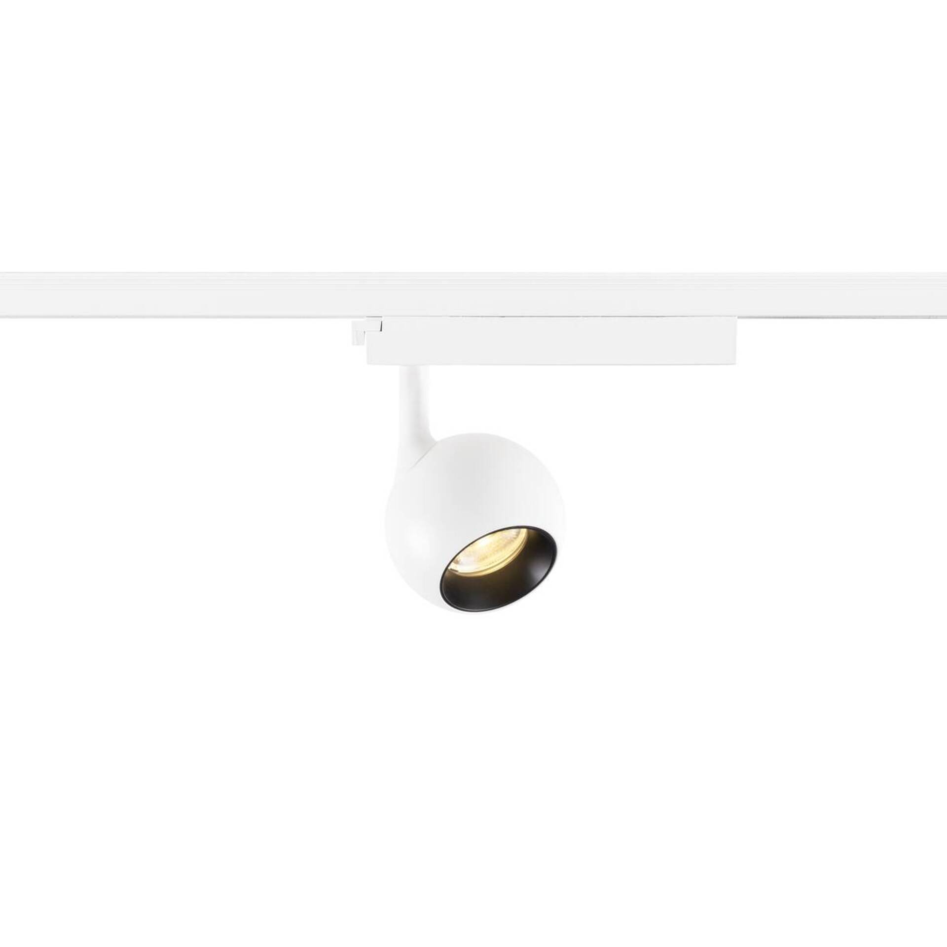 Levně BIG WHITE SLV LIGHT EYE 2.0 1~ Spot, PHASE, kulatý, 3000K, 11 W, 30°, bílý / černý 1010451
