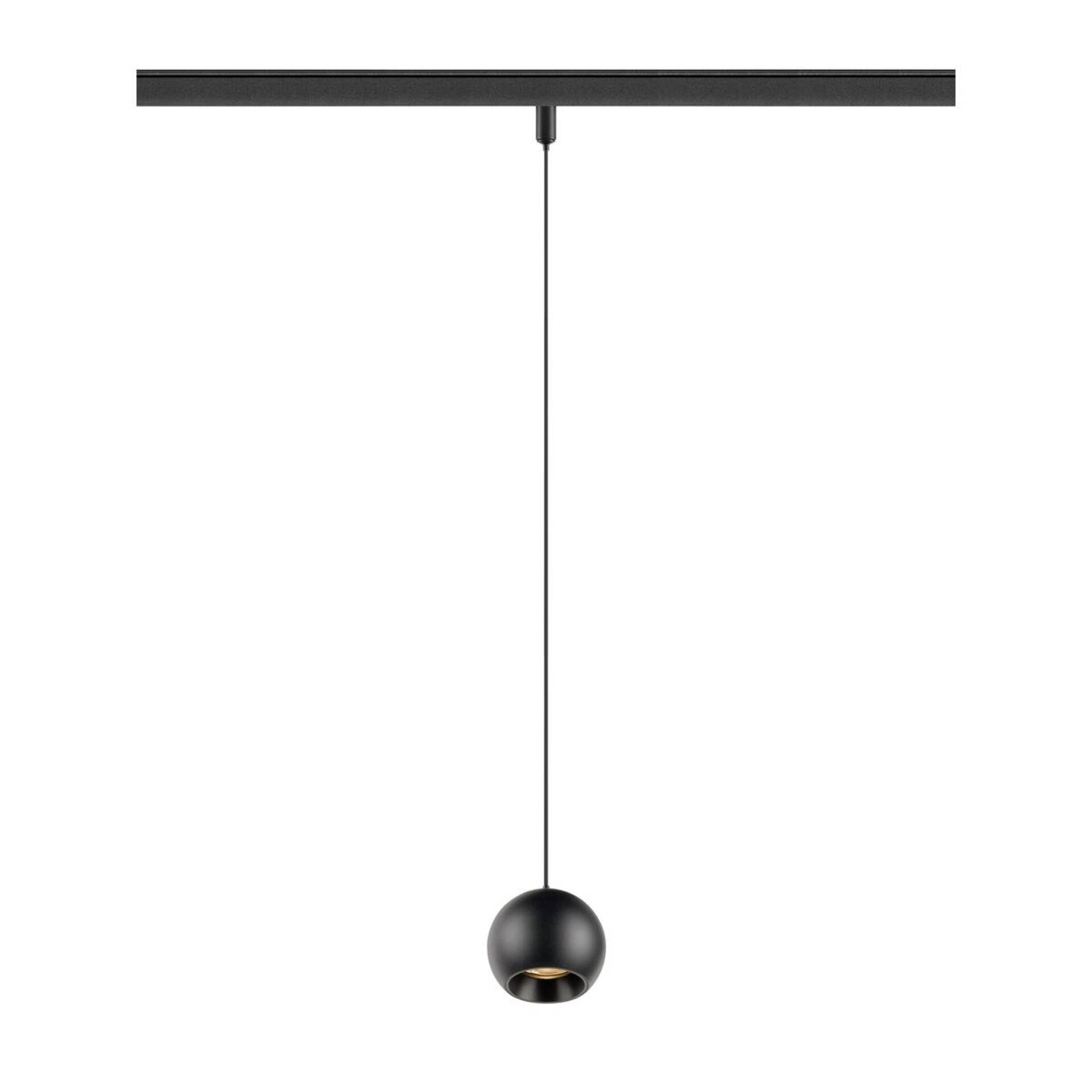 Levně BIG WHITE SLV LIGHT EYE 2.0 48V závěsné svítidlo, DALI, délka závěsu 200 cm, 2700K, 30°, černá 1010460