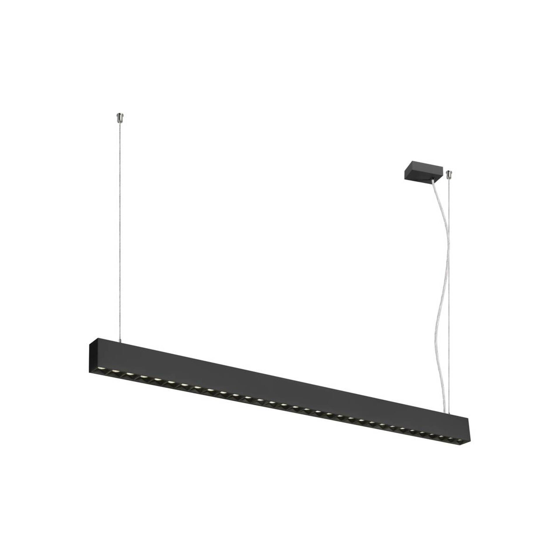 Levně BIG WHITE SLV GLENOS PRO závěsné svítidlo, 1,2 m, DALI, UGR16, délka závěsu 210 cm, 4000K, 75°, černá 1010512