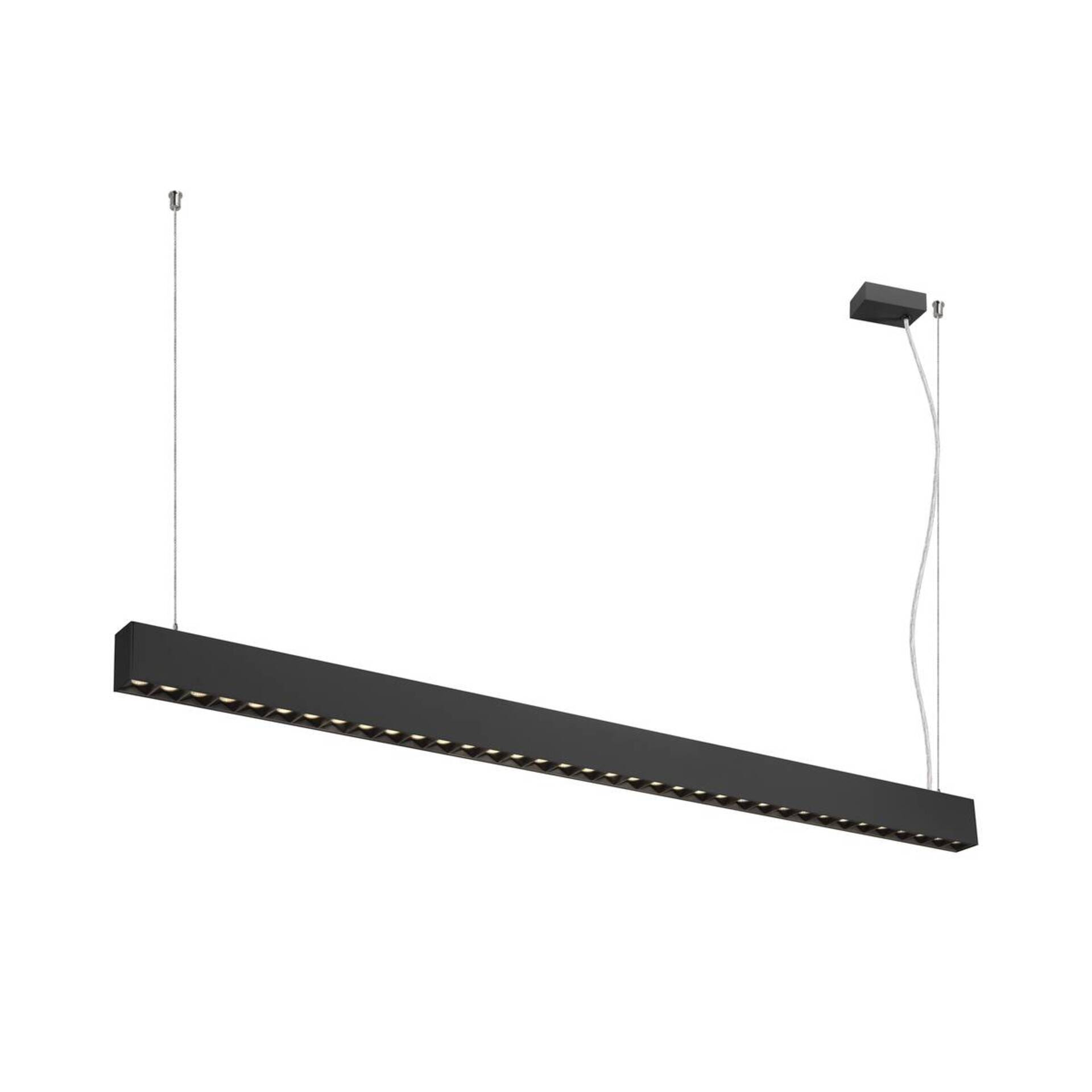 Levně BIG WHITE SLV GLENOS PRO závěsné svítidlo, 1,5 m, DALI, UGR16, délka závěsu 210 cm, 3000K, 75°, černá 1010514