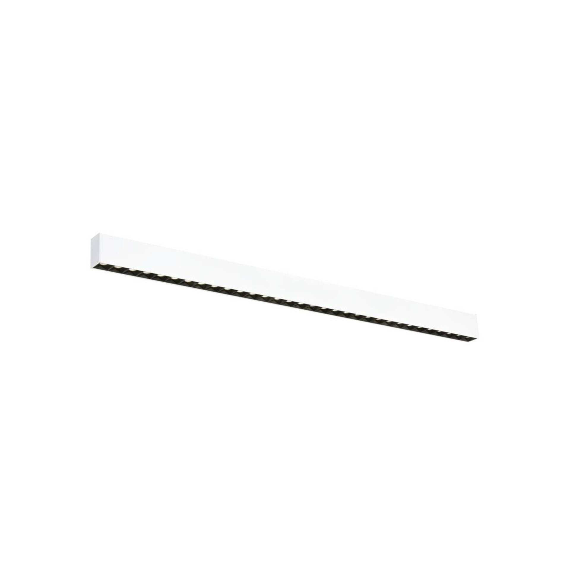 Levně BIG WHITE SLV GLENOS PRO Povrchové stropní svítidlo, 1,2 m, DALI, UGR19, 4000K, 30 W, 75°, bílé / černé 1010519