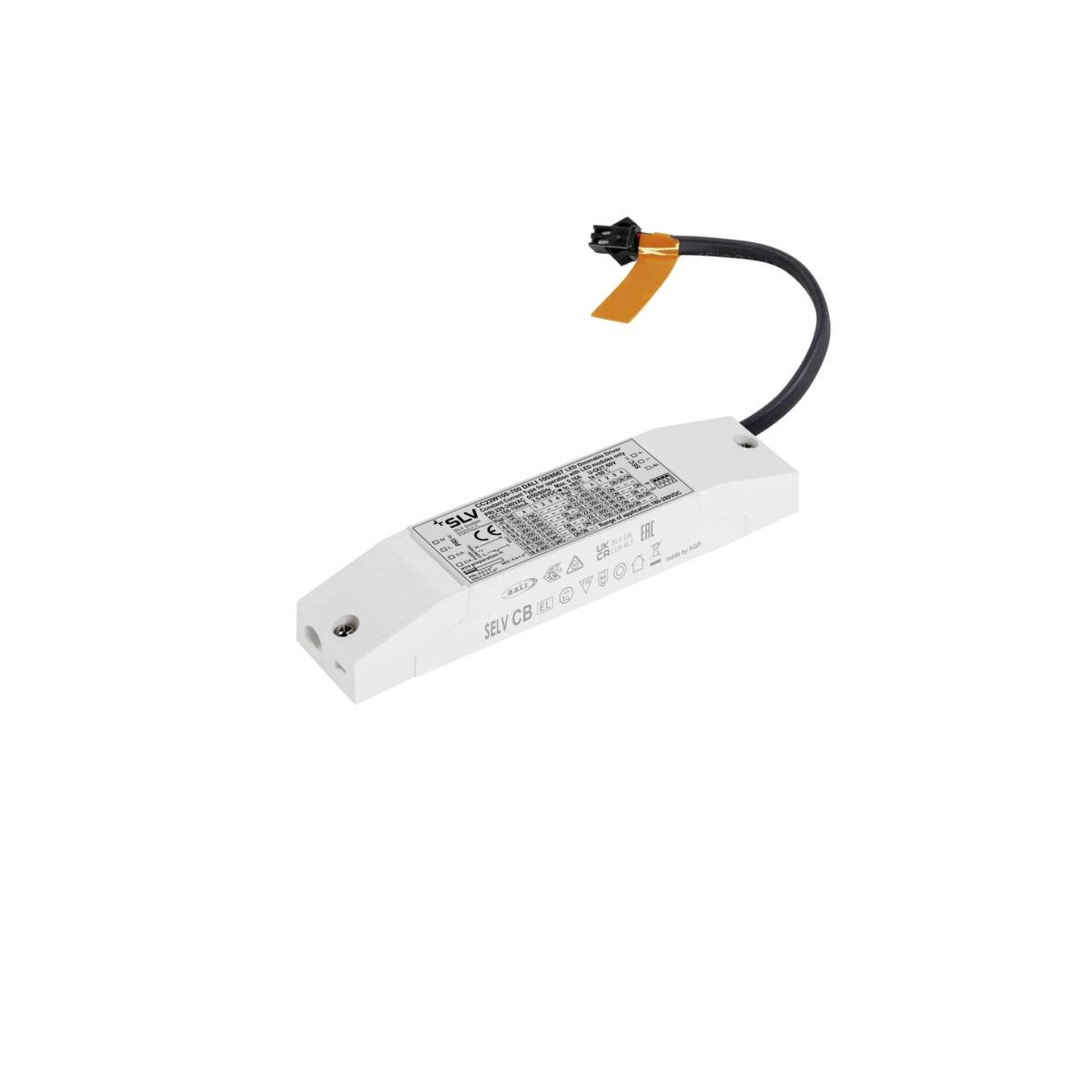 Levně BIG WHITE SLV LED Driver 23 W, 200 mA, DALI 1010703