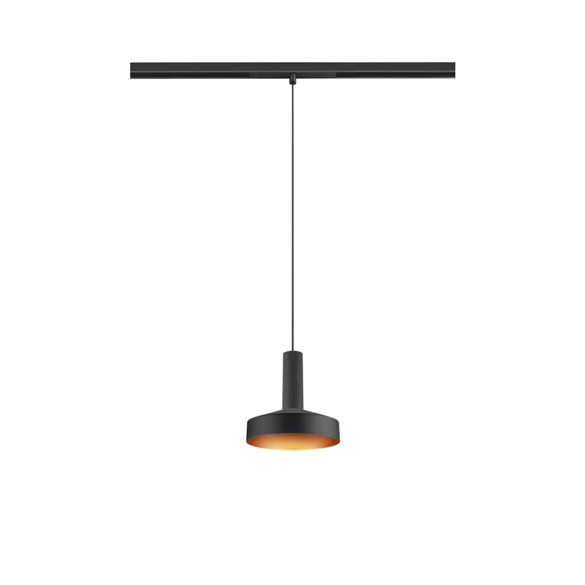 Levně BIG WHITE SLV LALU SET 48V závěsné svítidlo, LED základna, PLATE 15, DALI, délka závěsu 200 cm, 2700/3000K, 40°, černá 1010804