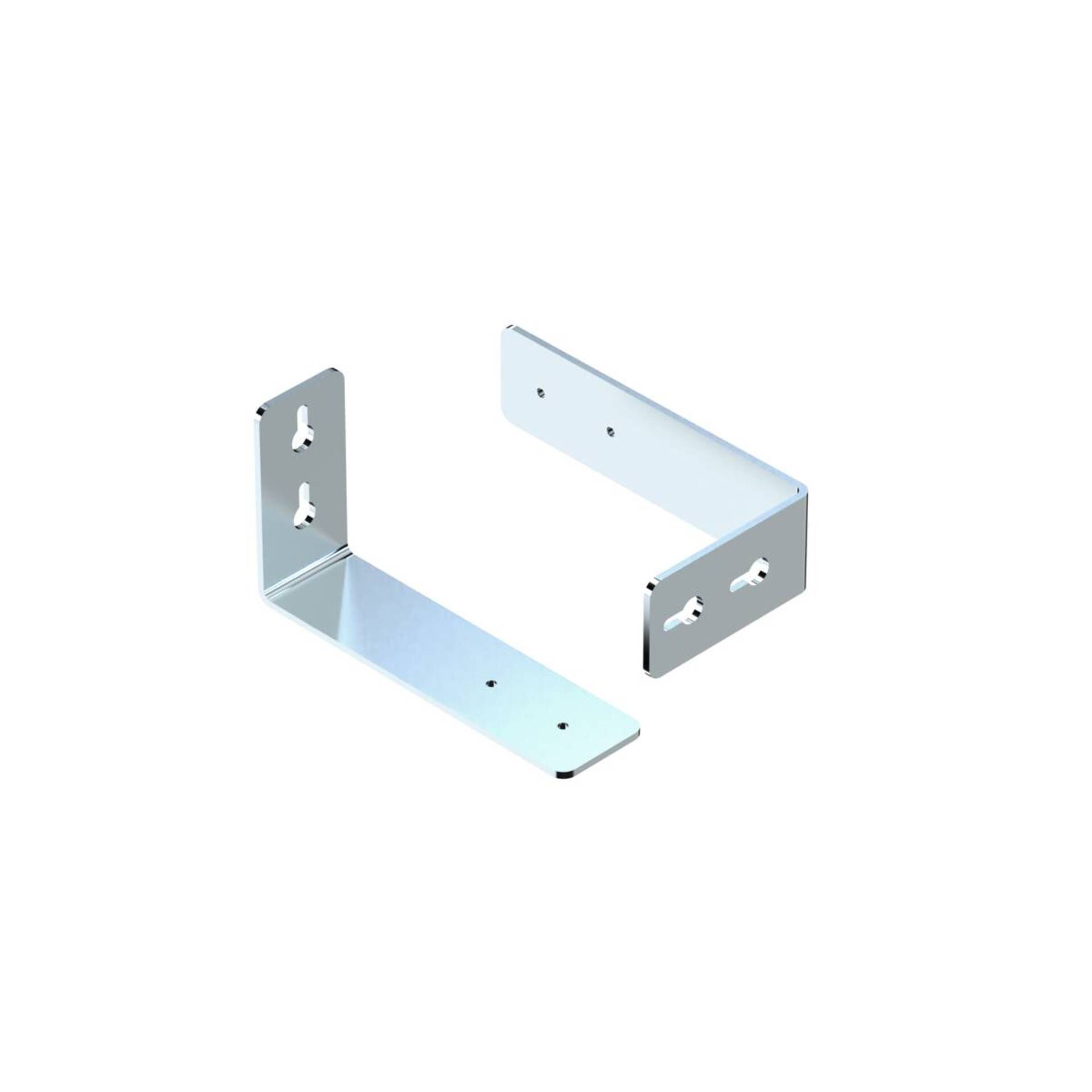 Levně BIG WHITE SLV BATTEN FLAT P Nástěnné držáky, 2ks 1010931