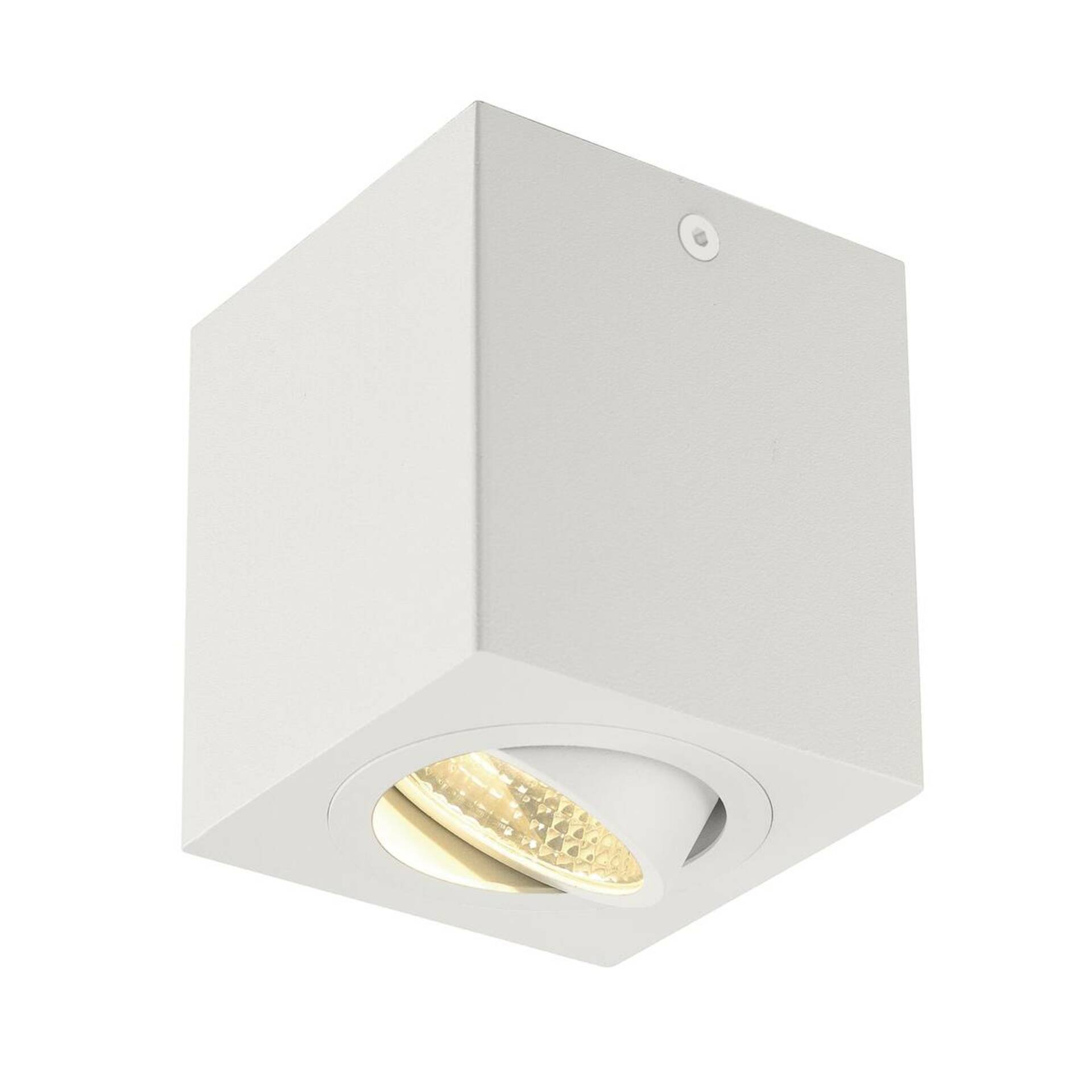 SLV BIG WHITE TRILEDO SQUARRE CL, stropní svítidlo, LED, 3000K, hranaté, bílé, 38°, 8,2 W, vč. ovladače 113941