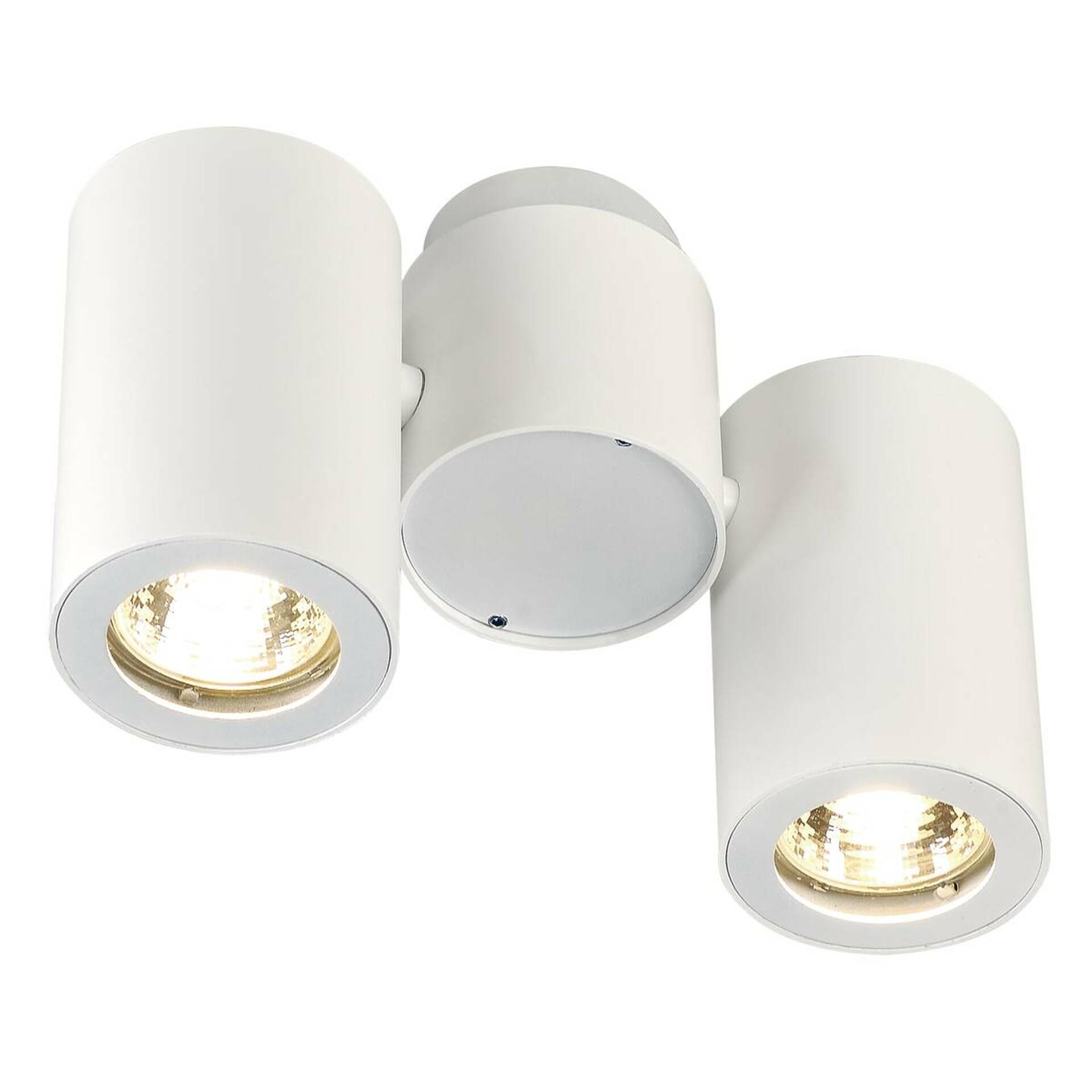 SLV BIG WHITE ENOLA_B, nástěnné a stropní svítidlo, dvě žárovky, QPAR51, bílé, max. 100 W 151831