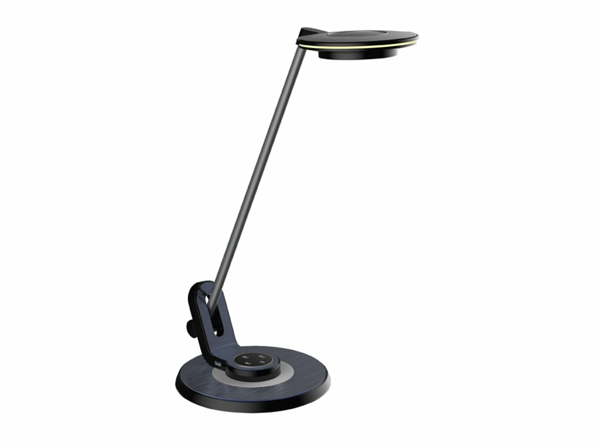 Ecolite Stolní lampa LED stmívatelná LIMA - LBL1065-CR, černá