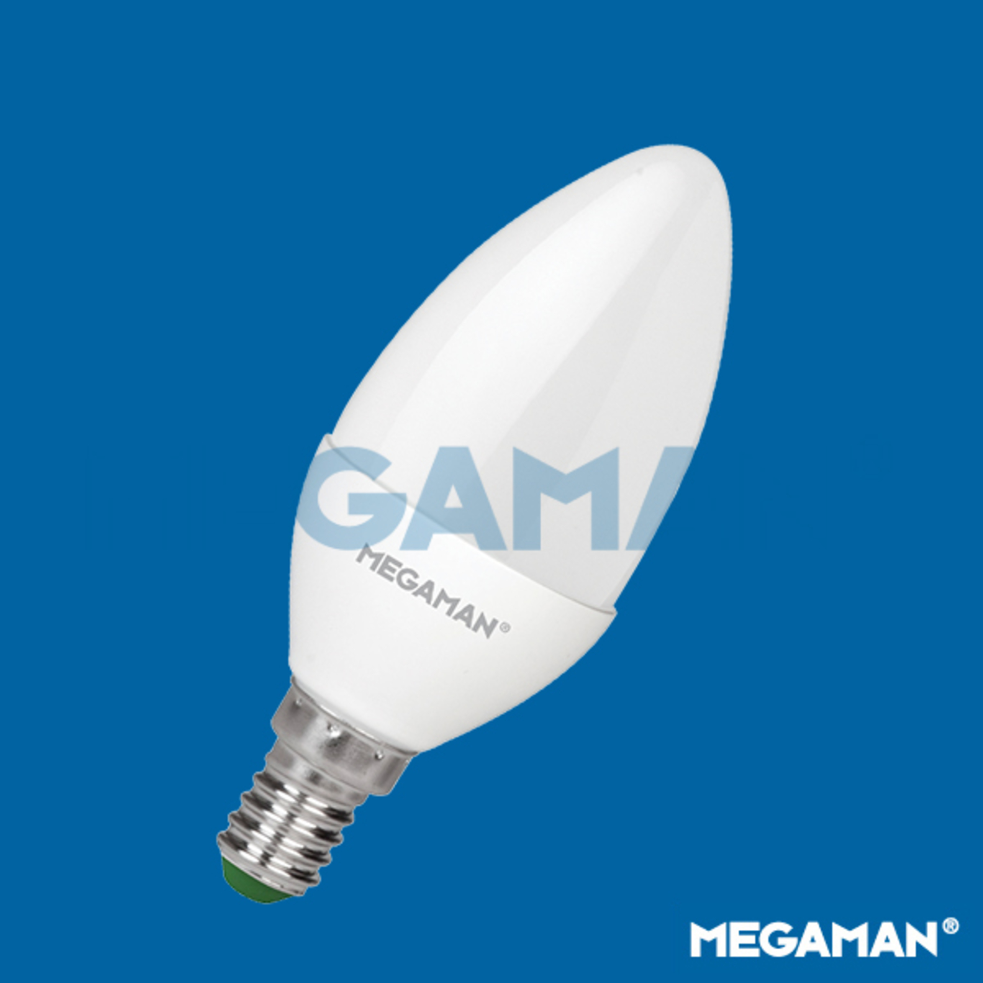Levně MEGAMAN LC0404.9 LED svíčka 4,9W E14 2700K LC0404.9/WW/E14
