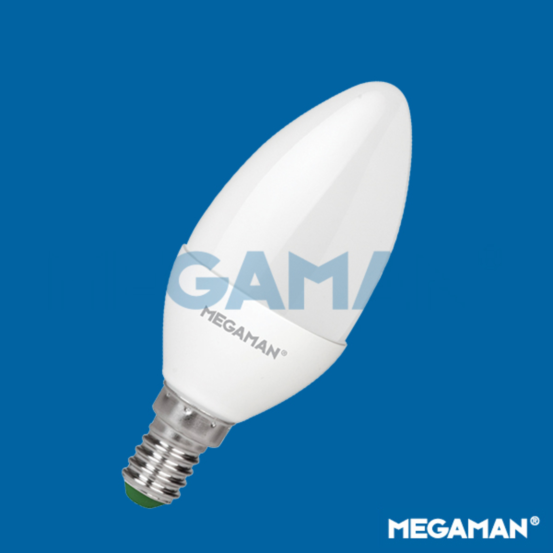 MEGAMAN LC0405.5 LED svíčka 5,5W E14 2800K LC0405.5/WW/E14