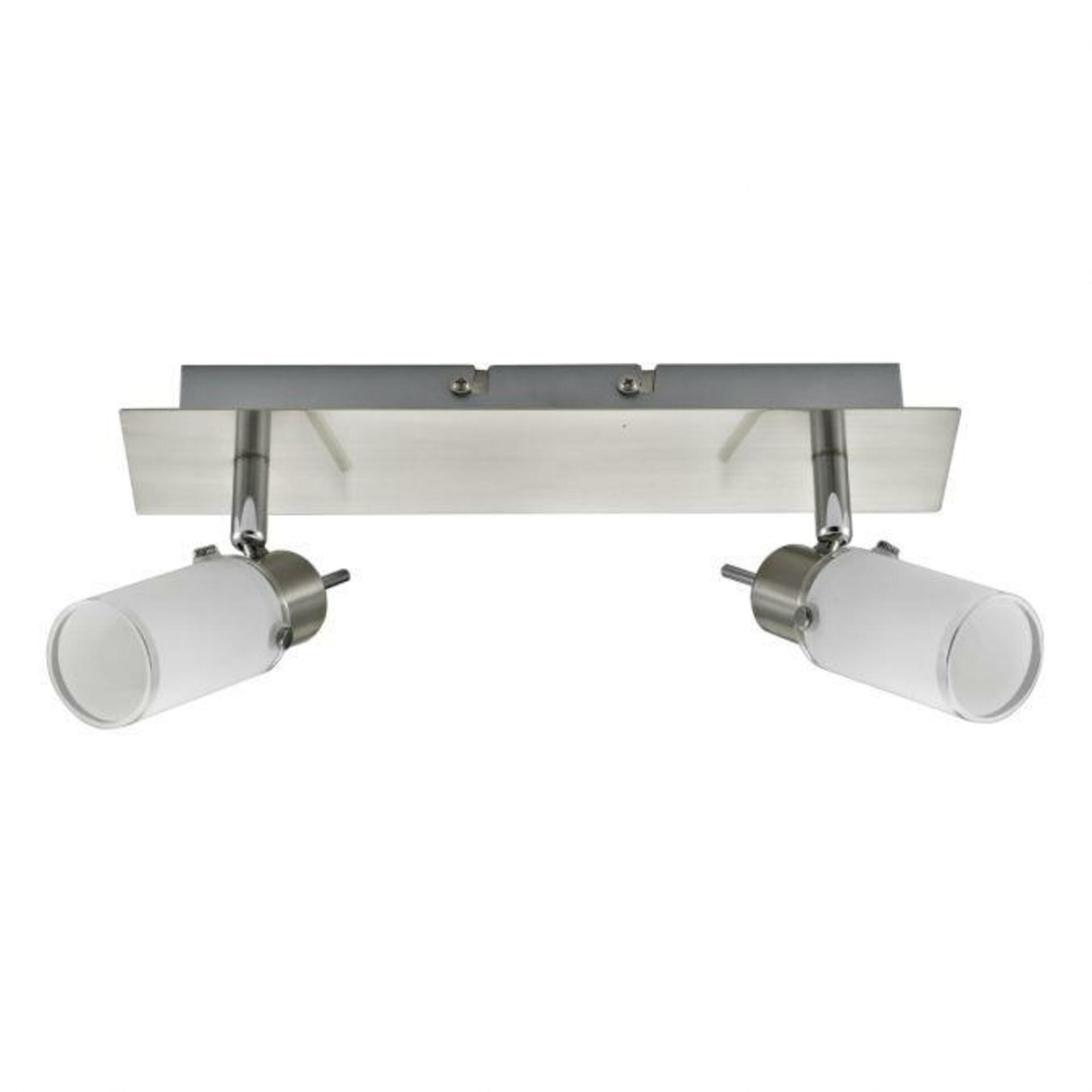 PAUL NEUHAUS LED stropní svítidlo, nastavitelné, hranaté, ocel 3000K LD 11932-55