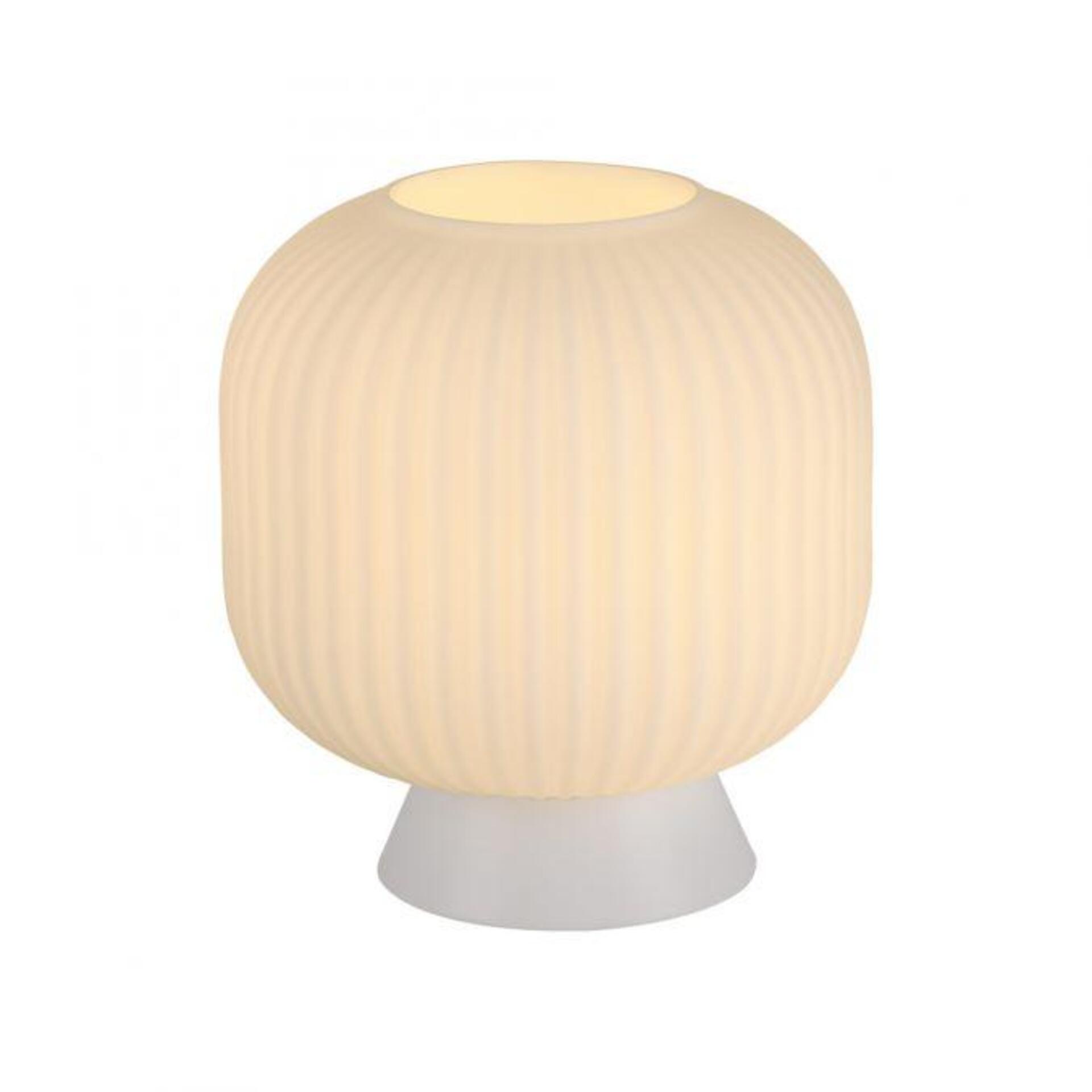 Levně PAUL NEUHAUS JUST LIGHT Kolekce Schöner Wohnen stolní lampa NAMI, bílá, E27, vhodné pro LED žárovky