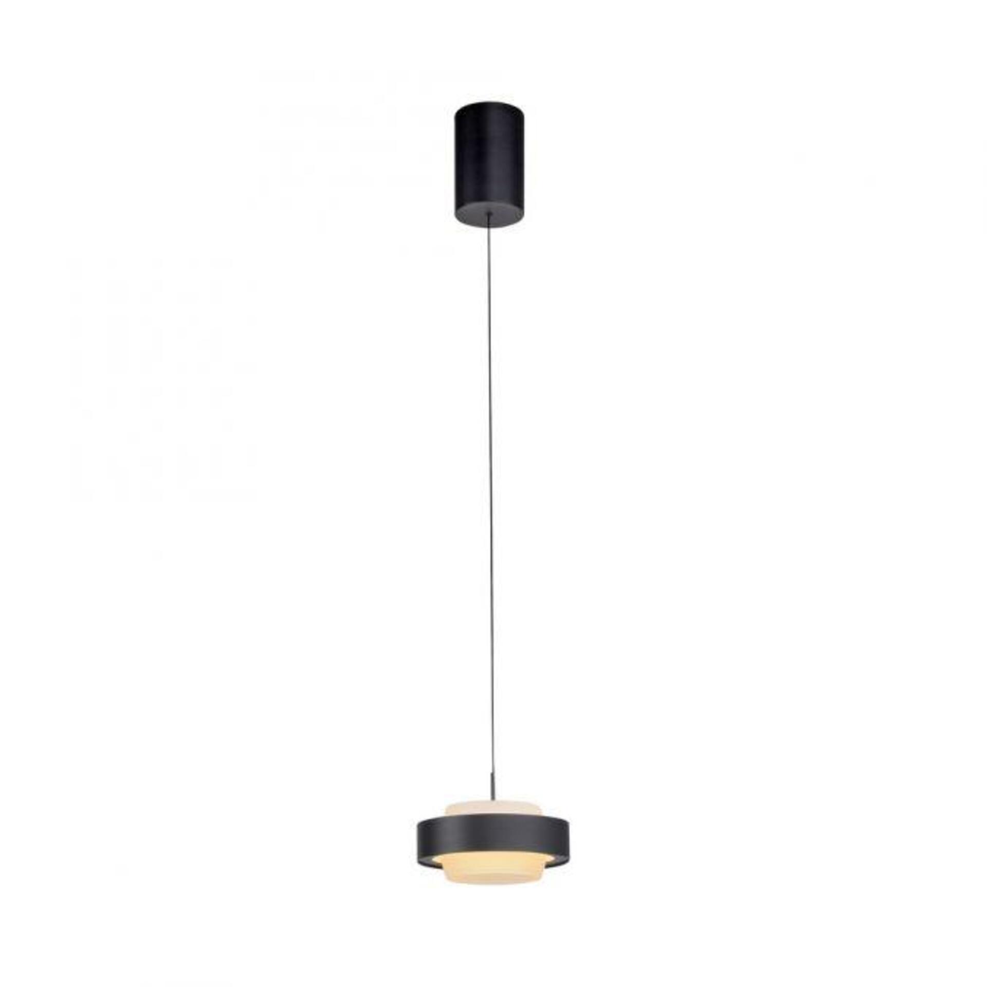 Levně PAUL NEUHAUS JUST LIGHT Kolekce Schöner Wohnen LED závěsné svítidlo Elmo, černé Comfort Lift 3000K
