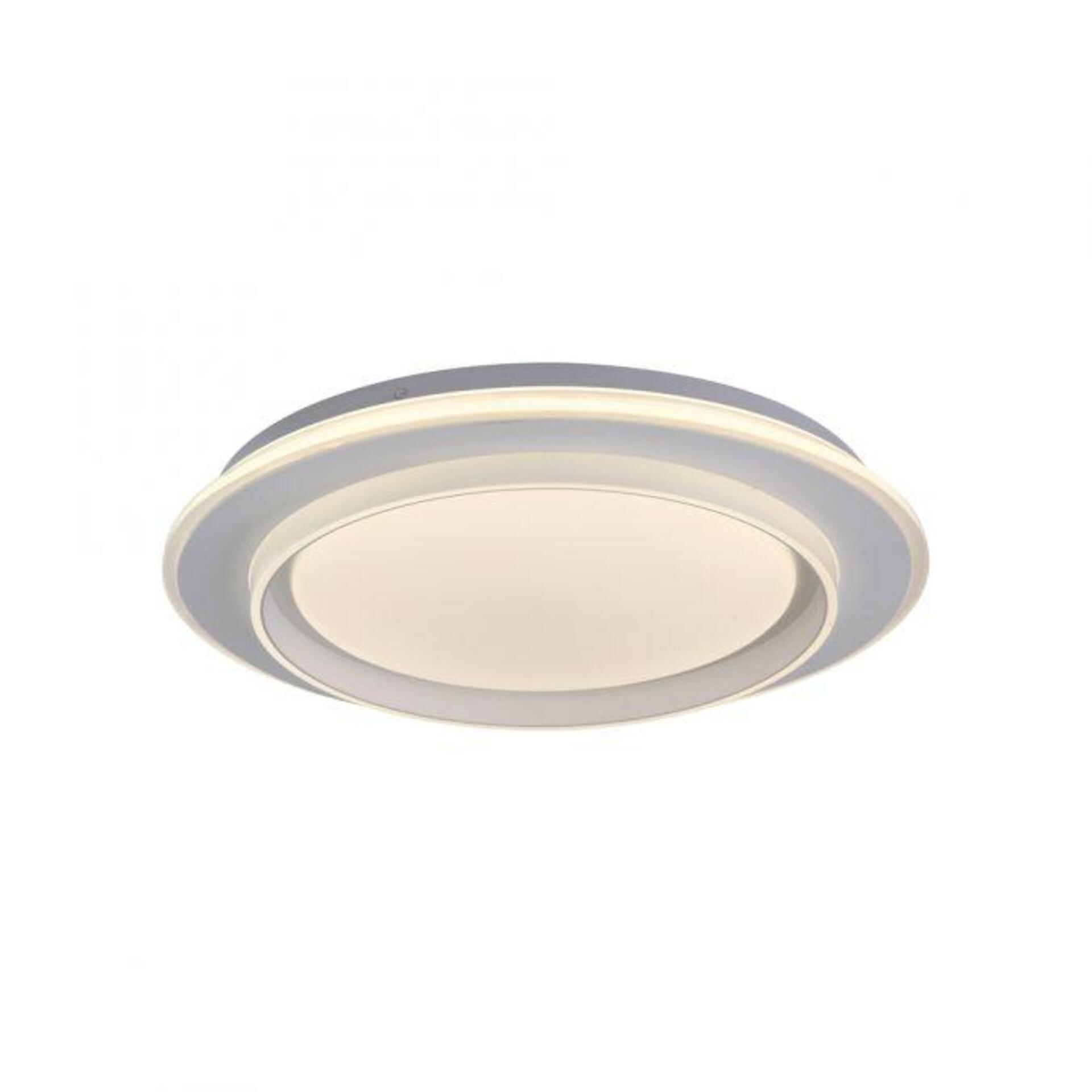 Levně PAUL NEUHAUS JUST LIGHT LED stropní svítidlo LAGO, bílé, stmívatelné, s dálkovým ovladačem 2700-6500K