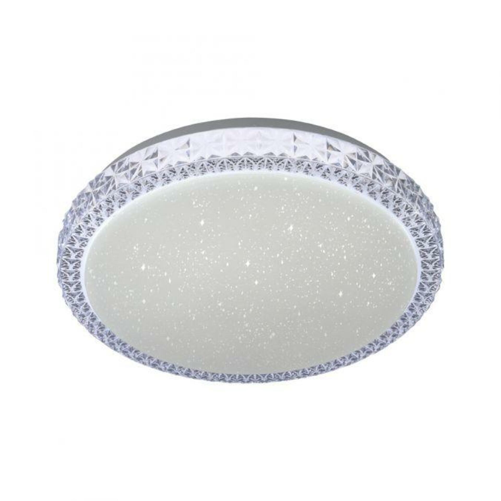 PAUL NEUHAUS LEUCHTEN DIRECT LED stropní svítidlo, pr.30cm, CCT měnitelná barva světla, transparentní 2700-5000K LD 14370-00