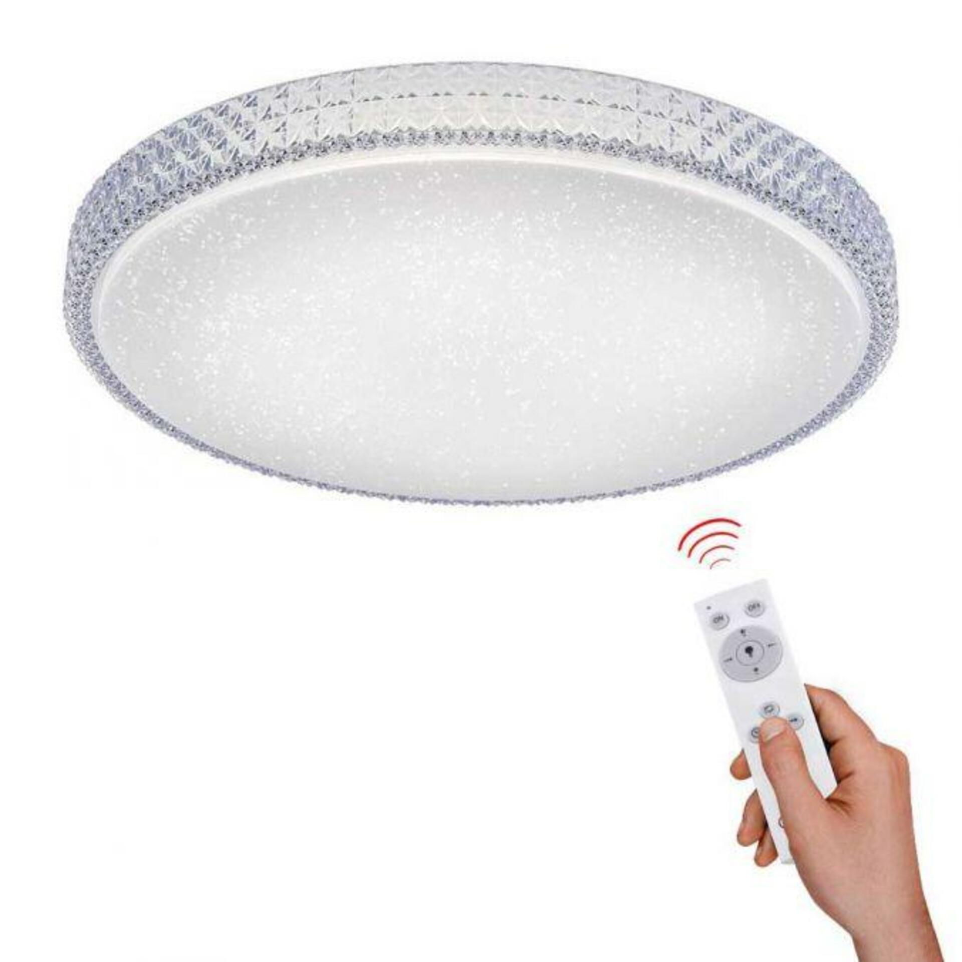 JUST LIGHT LEUCHTEN DIRECT LED stropní svítidlo, hvězdné nebe, průměr 60cm, kruhové 2700-5000K LD 14373-00