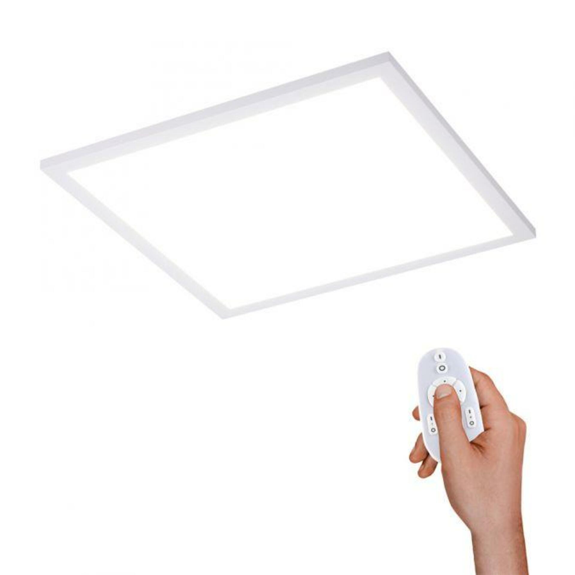 LEUCHTEN DIREKT is JUST LIGHT LED panel, stropní svítidlo ploché slim, úspora místa 2700-5000K LD 14532-16