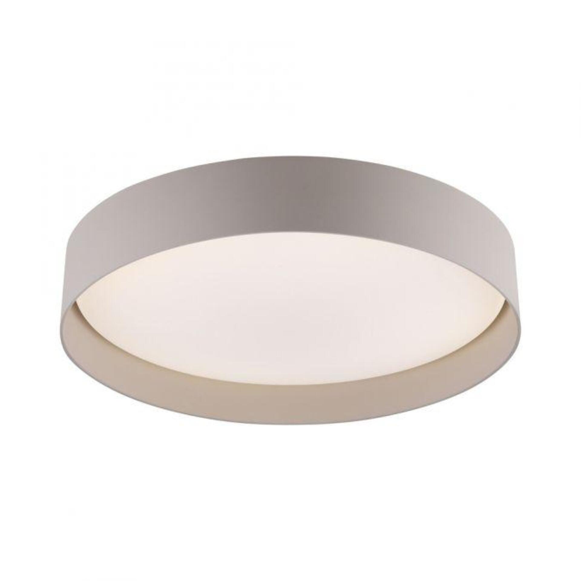 Levně PAUL NEUHAUS JUST LIGHT Kolekce Schöner Wohnen LED stropní svítidlo TAVOLI, písková barva, kruhové 39cm, stmívatelné, dálkový ovladač 2700-6500K
