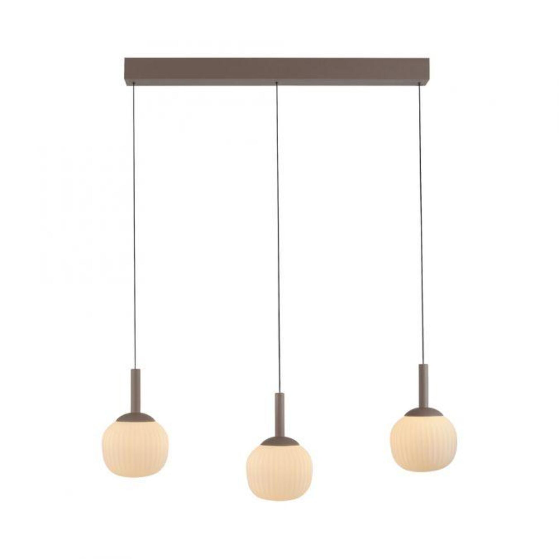 Levně PAUL NEUHAUS JUST LIGHT LED závěsné svítidlo NAMI, písková barva, podlouhlé, stmívatelné, Comfort-Lift, paměťová funkce, SimplyDim 3000K