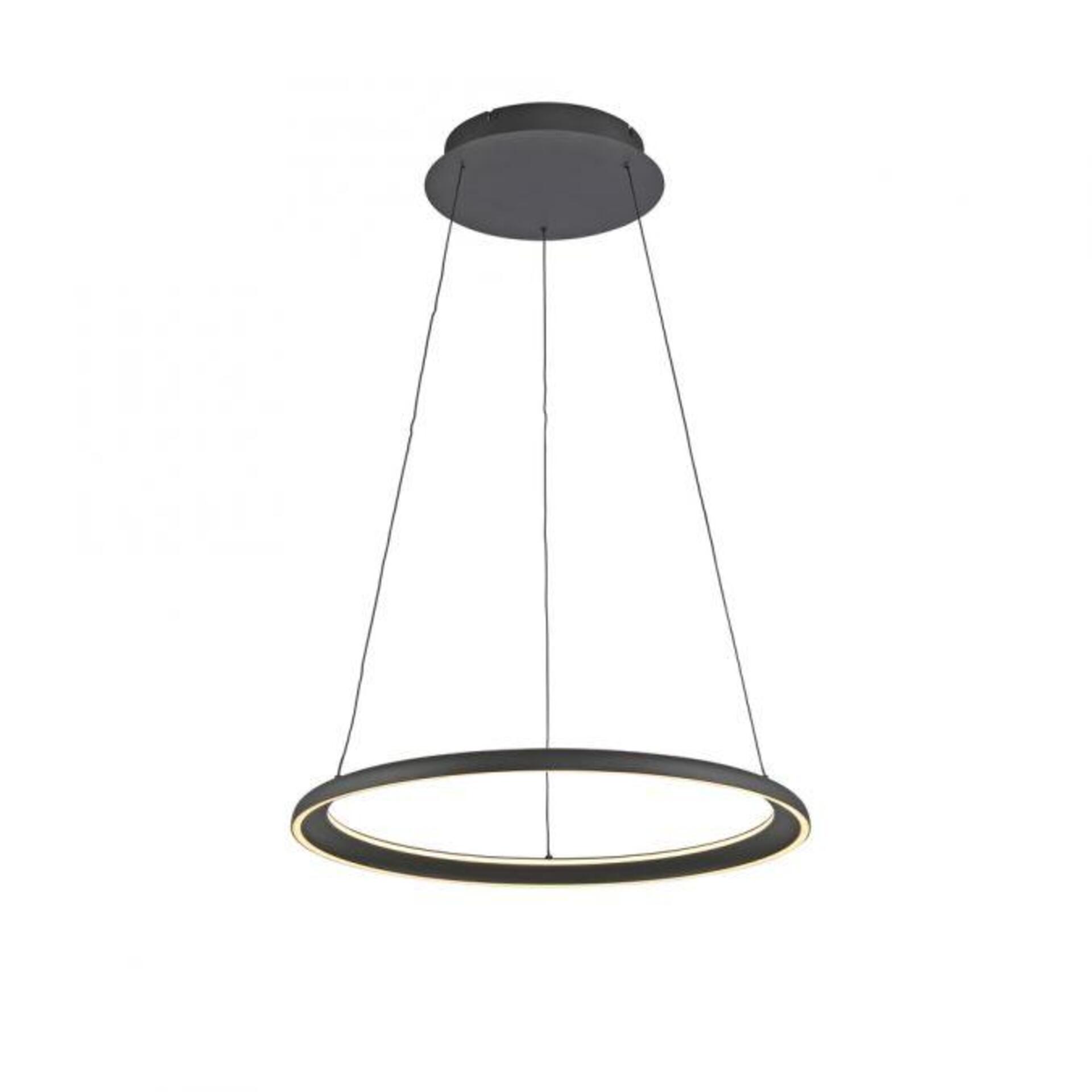 Levně PAUL NEUHAUS JUST LIGHT Kolekce Schöner Wohnen LED závěsné svítidlo QUILLO, černé, stmívatelné, Comfort Lift, SimplyDim 3000K