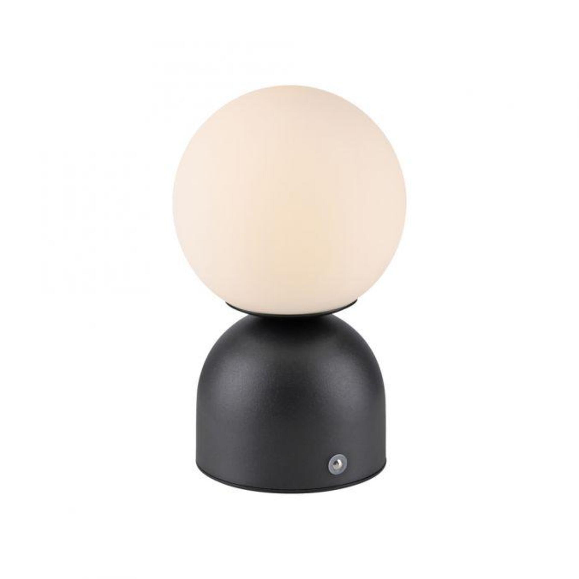 Levně PAUL NEUHAUS JUST LIGHT Kolekce Schöner Wohnen LED bateriové stolní svítidlo RUDI, černé, přes USB 3000-6000K