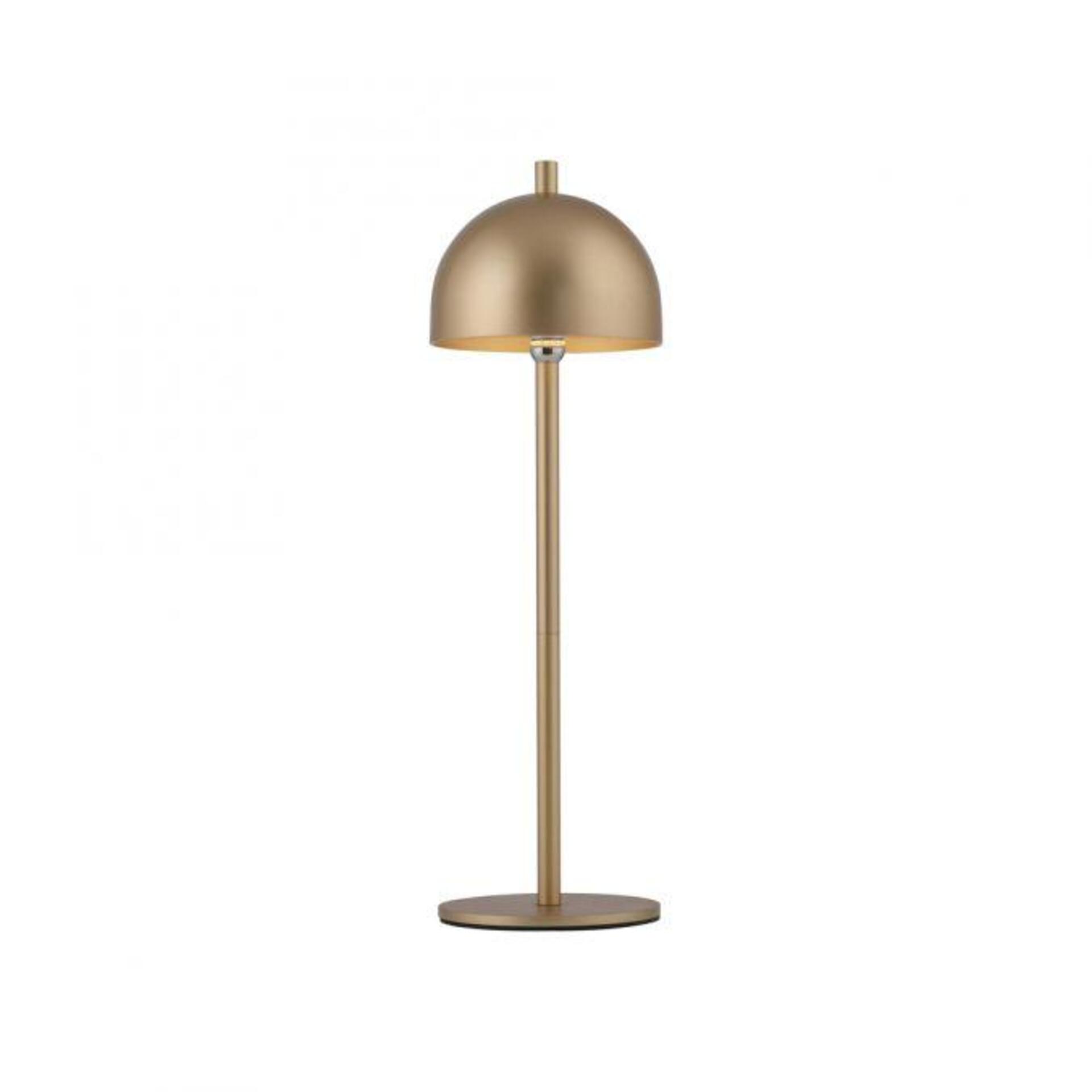 Levně JUST LIGHT Kolekce Schöner Wohnen LED stolní lampa Bellies zlatá barva 3000K