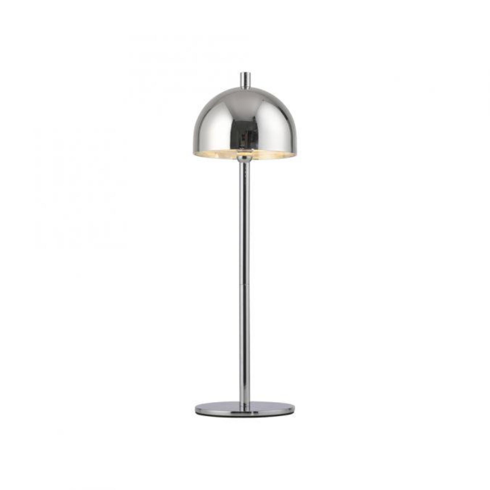 Levně PAUL NEUHAUS JUST LIGHT Kolekce Schöner Wohnen LED bateriové stolní svítidlo BELLIS, chrom, nabíjecí přes USB 3000K