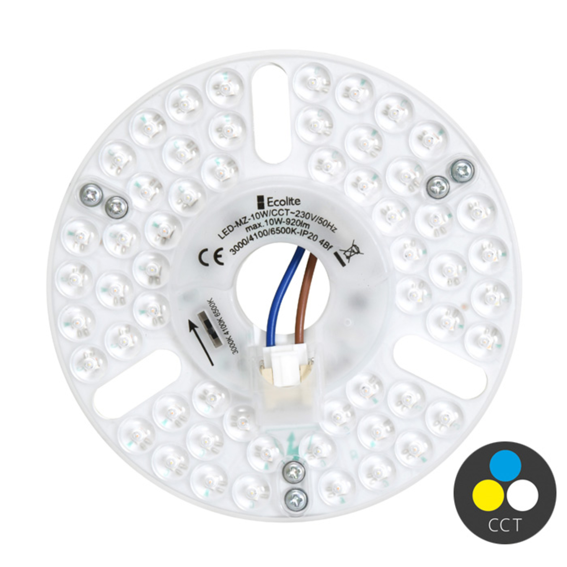 Levně Ecolite SMD modul kruh 13cm 10W CCT IP20 920lm LED-MZ-10W/CCT