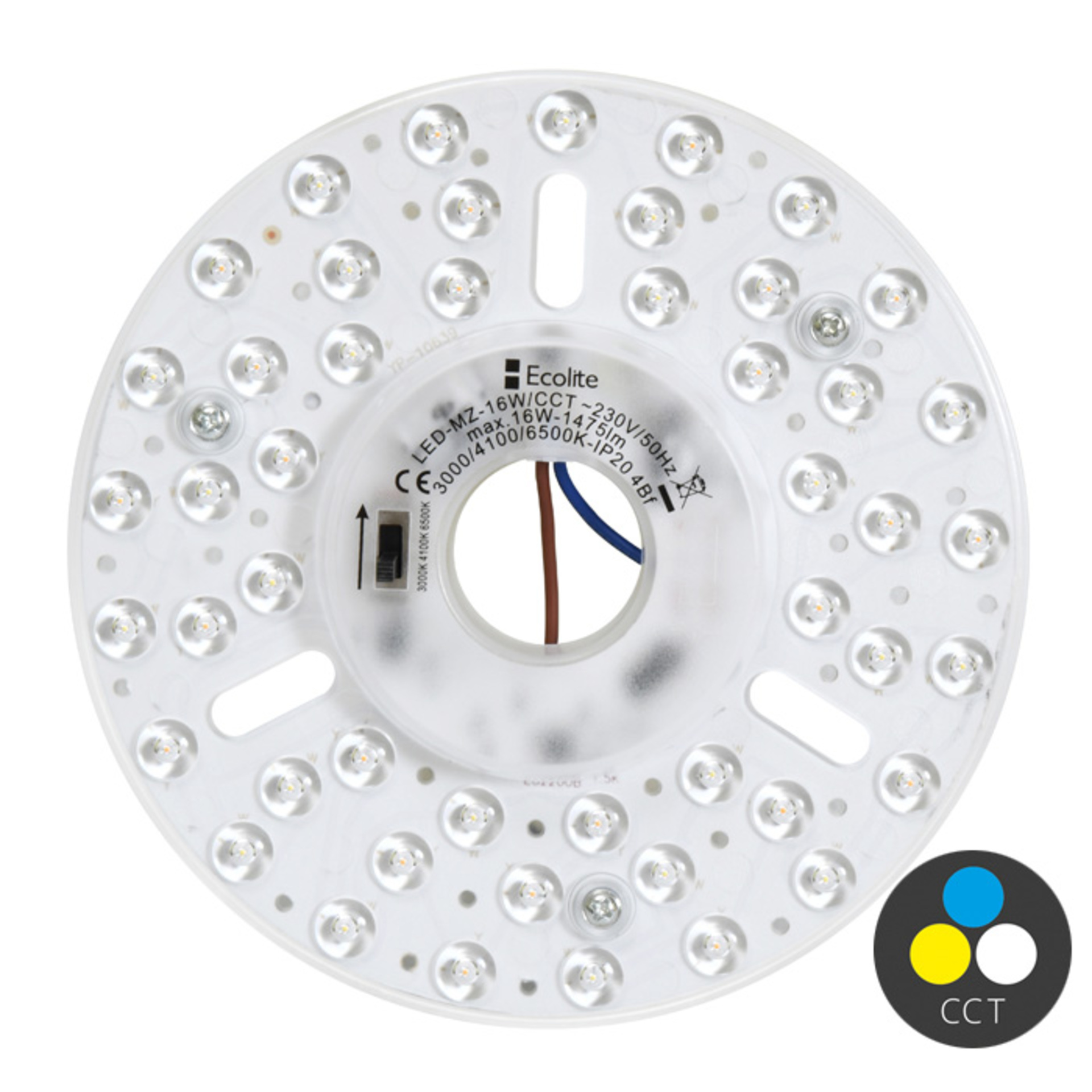 Levně Ecolite SMD modul kruh 15,5cm 16W CCT IP20 1475lm LED-MZ-16W/CCT