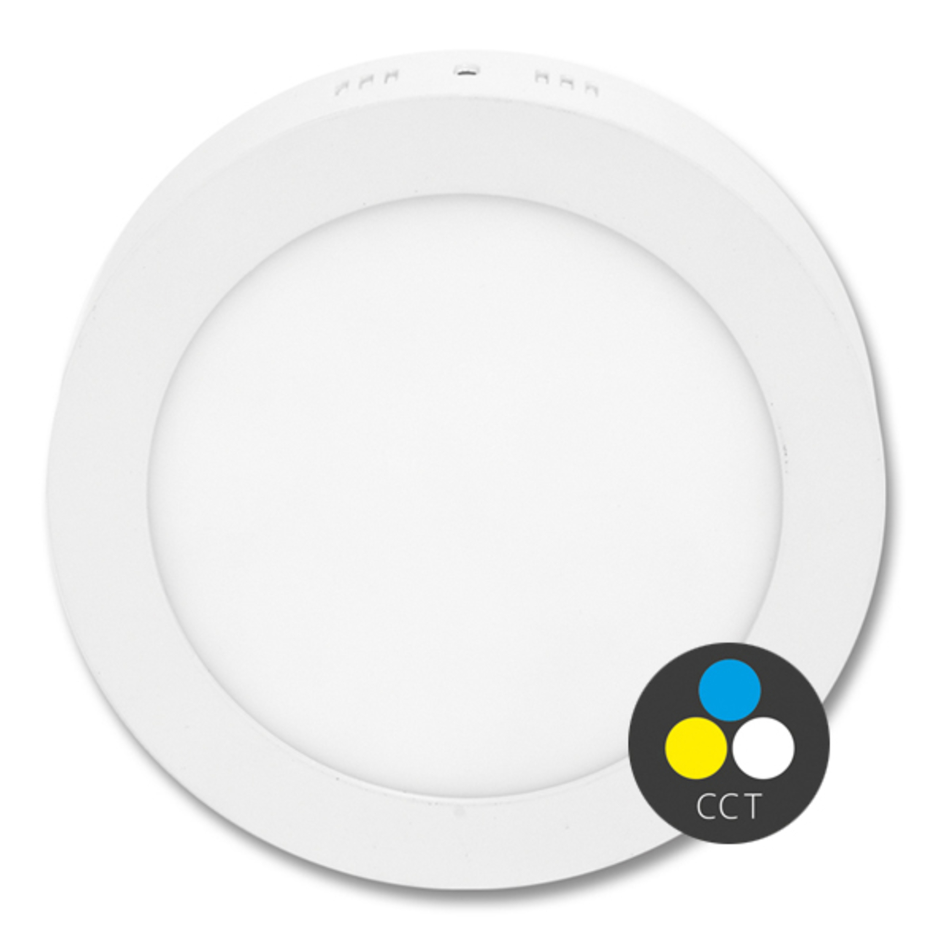 Levně Ecolite SMD kruh přisazený 22,5cm 18W CCT IP20 1620lm LED24V-CSL-CCT/18W/BI