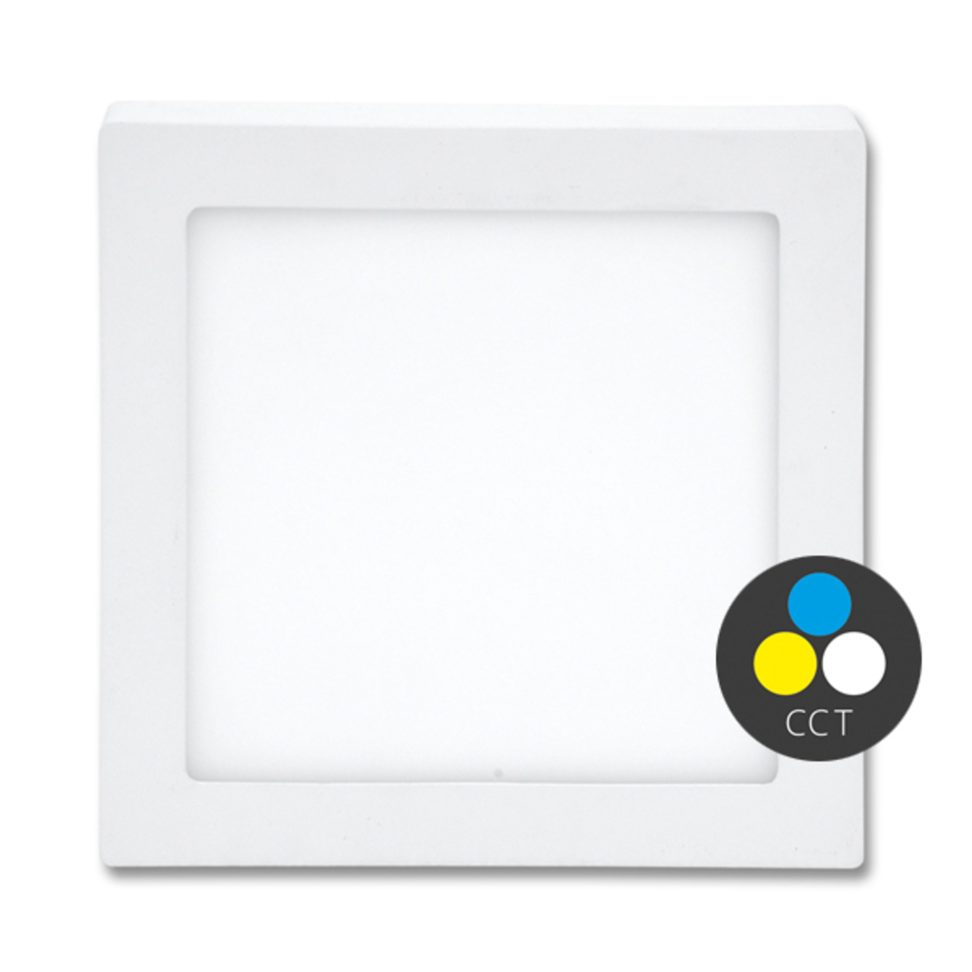 Levně Ecolite SMD panel přisazený 17,5x17,5cm 12W CCT IP20 960lm LED24V-CSQ-CCT/12W/BI