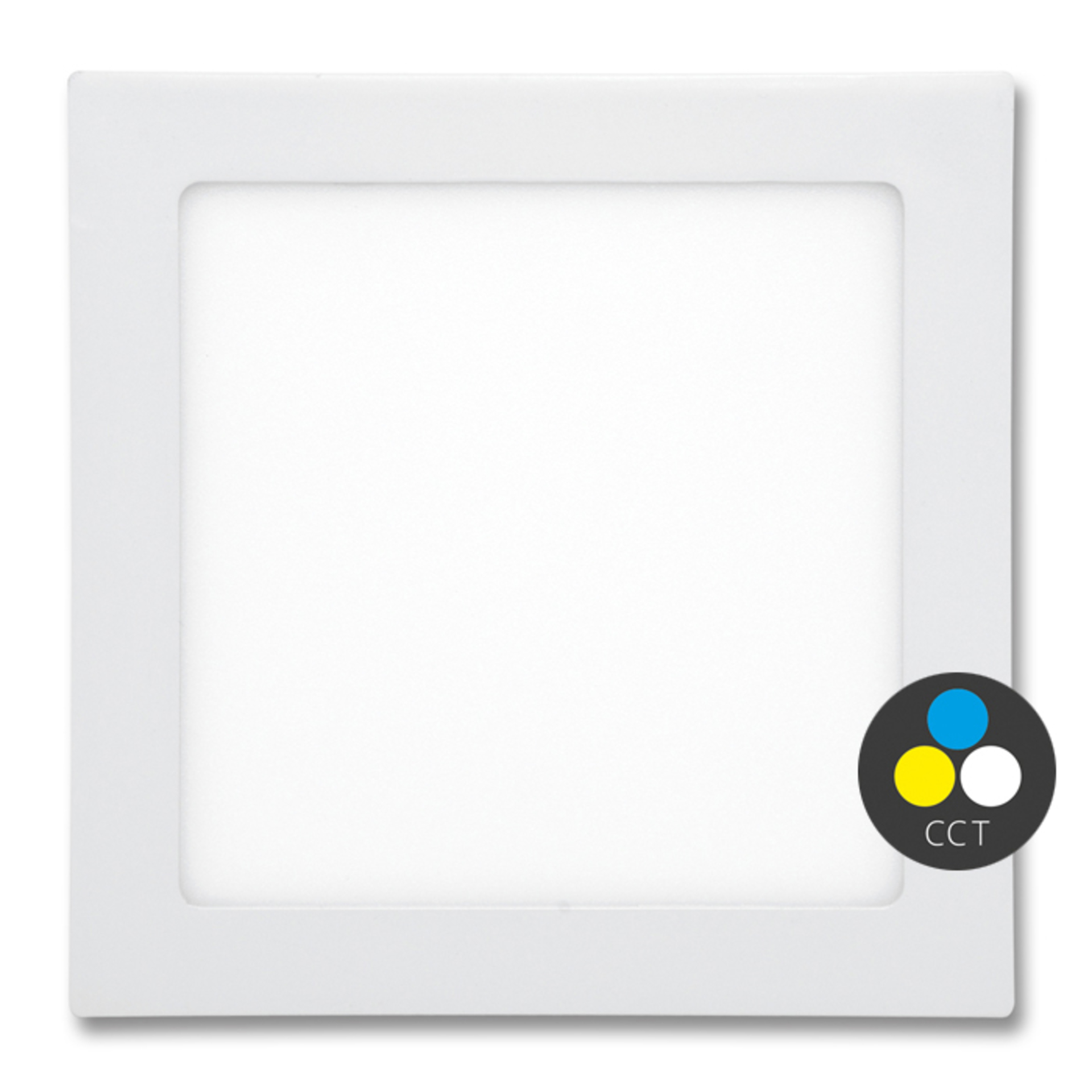 Levně Ecolite SMD panel 30x30cm 25W CCT IP44 2160lm LED24V-WSQ-CCT/24W/BI