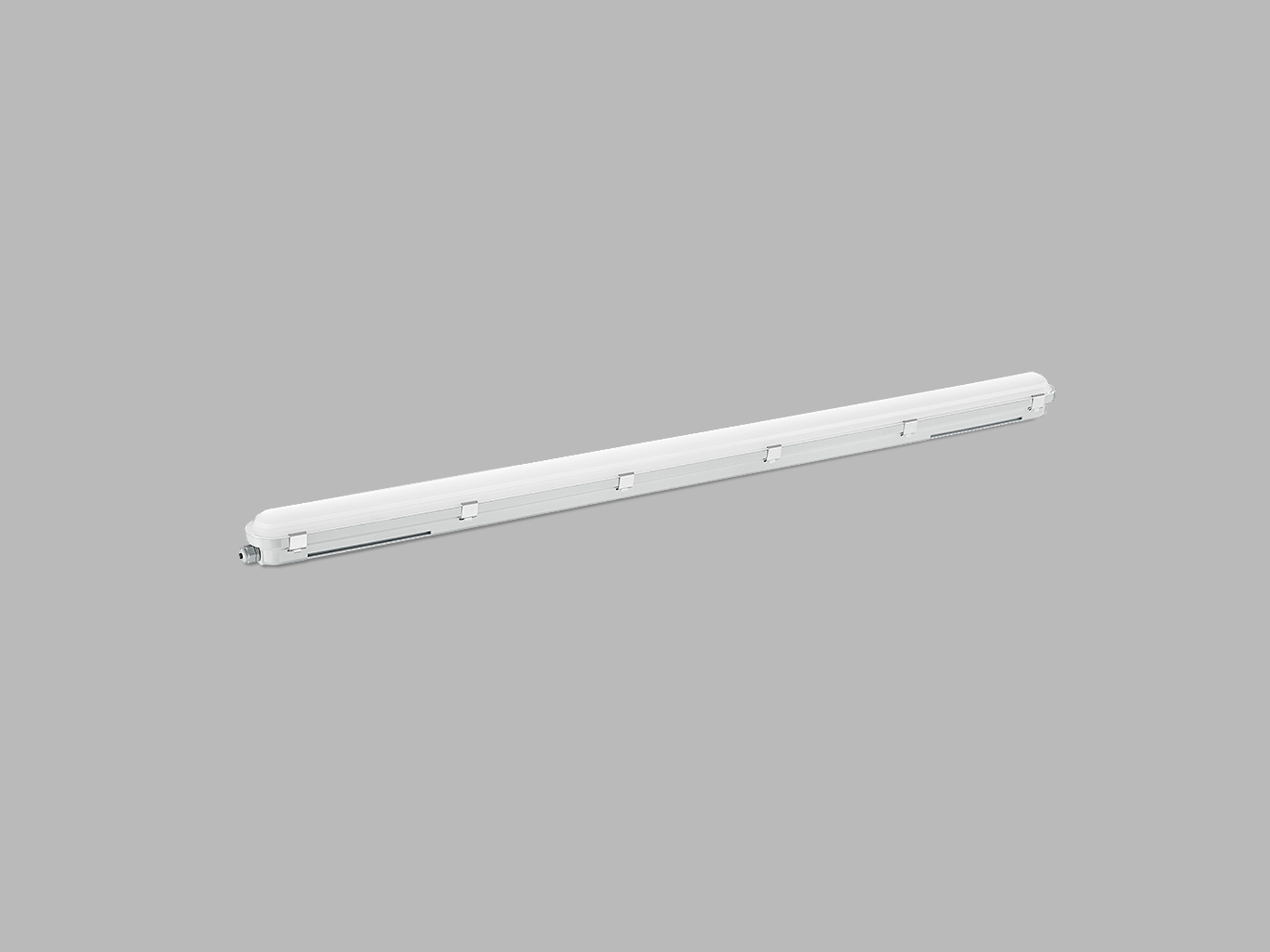 LED2 1221951D Stropní venkovní svítidlo DUSTER III 150 DALI/PUSH DIM 52W 3000K/3500K/4000K šedá