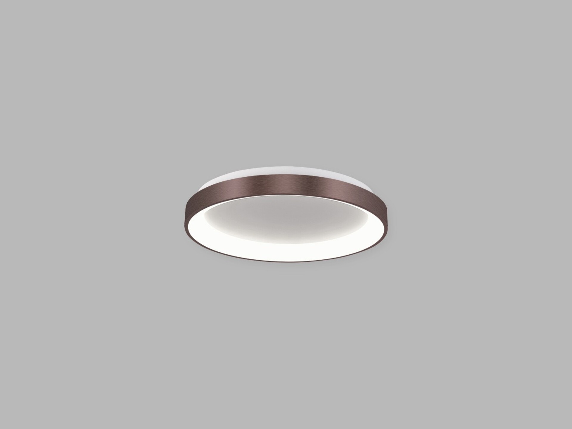 Levně LED2 1271678DT Stropní svítidlo BELLA SLIM 48, CF TRIAC 38W 2700K/3000K/4000K hnědá
