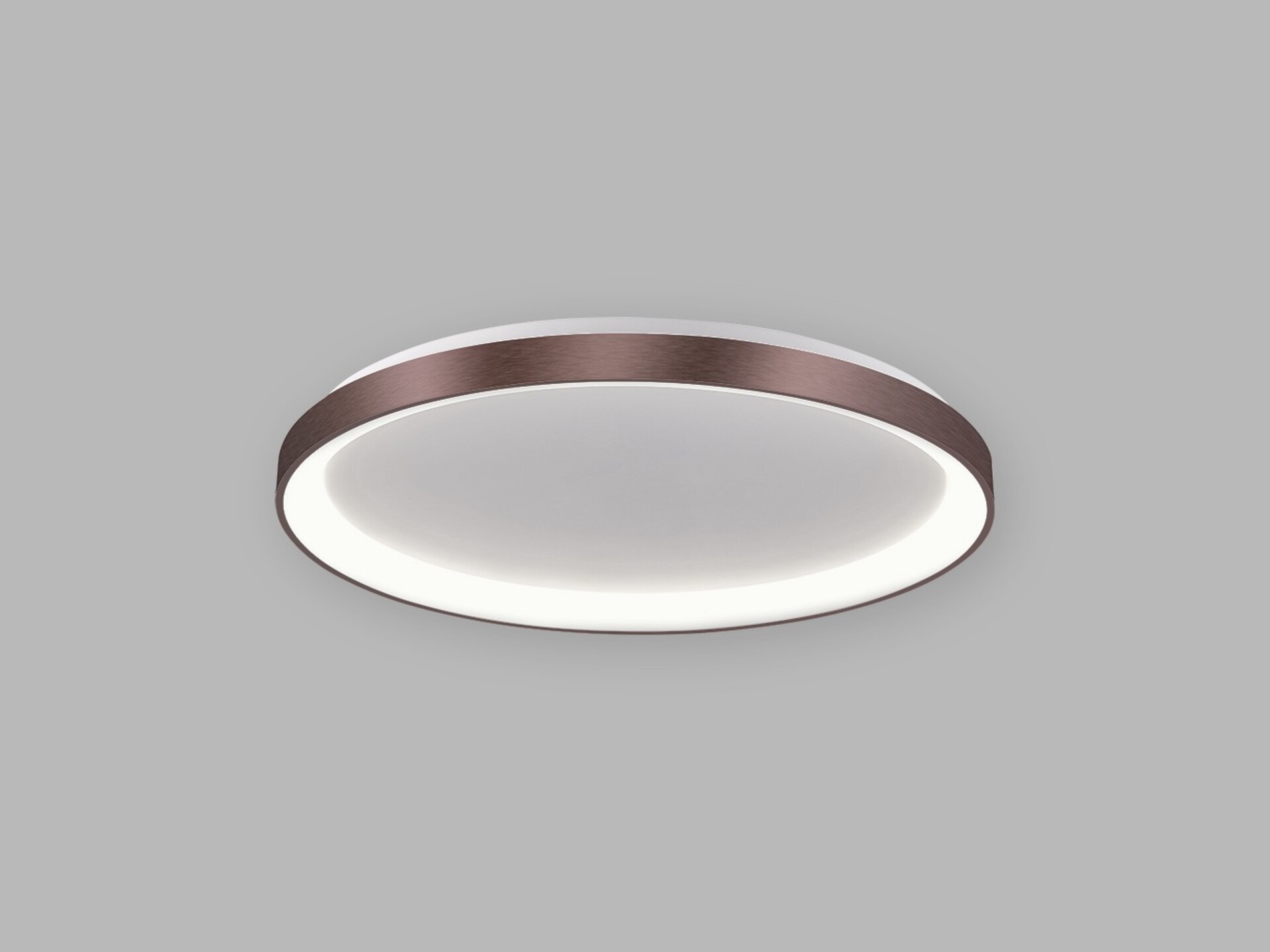 Levně LED2 1271778D Stropní svítidlo BELLA SLIM 78, CF DALI/PUSH 60W 2700K/3000K/4000K hnědá