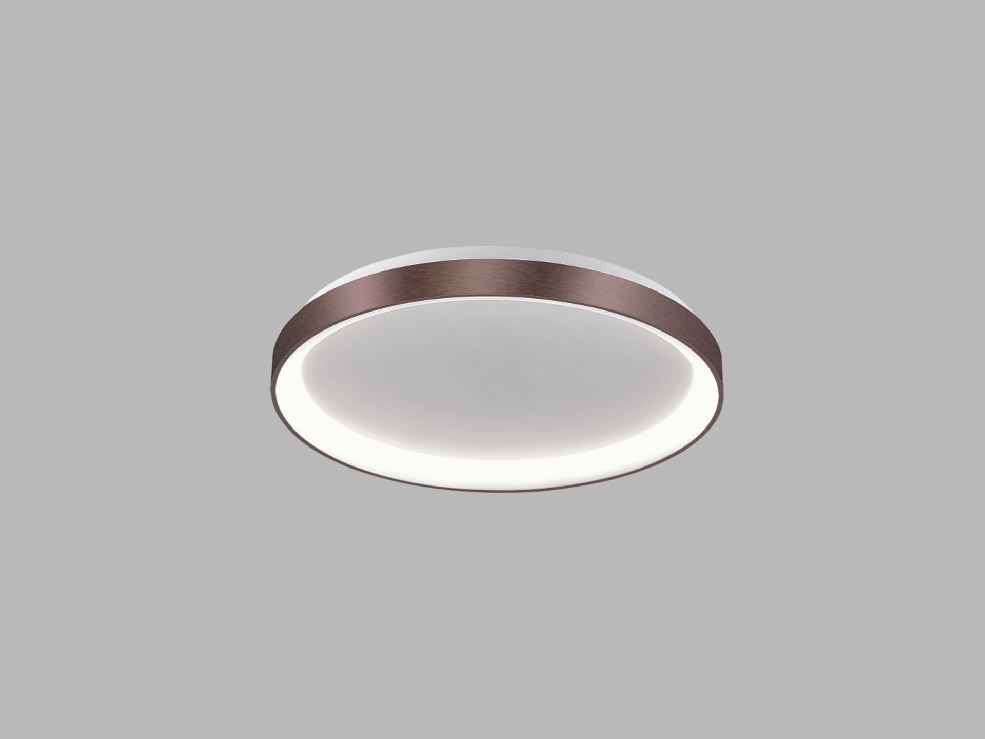 Levně LED2 1273178DTW Stropní svítidlo BELLA SLIM 58, CF DALI TW/PUSH TW 48W 2700K-4000K hnědá