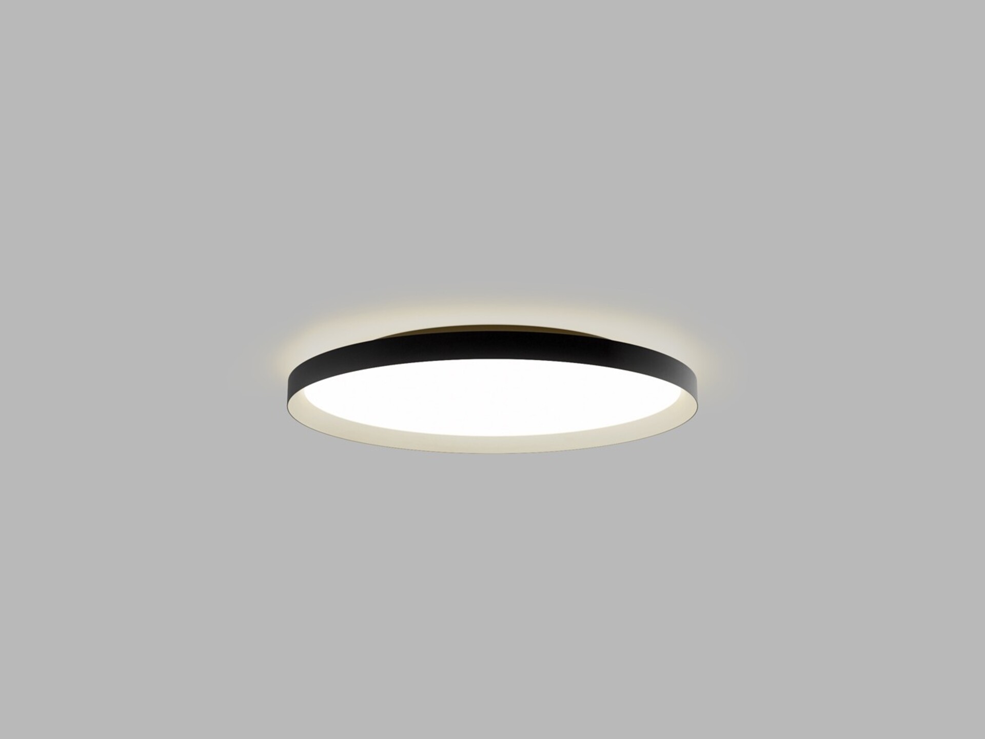 Levně LED2 12749737CSTW Stropní svítidlo MOON 60, BCH CASAMBI TW 60W (50+10) 2700K-4000K černá/šampaň